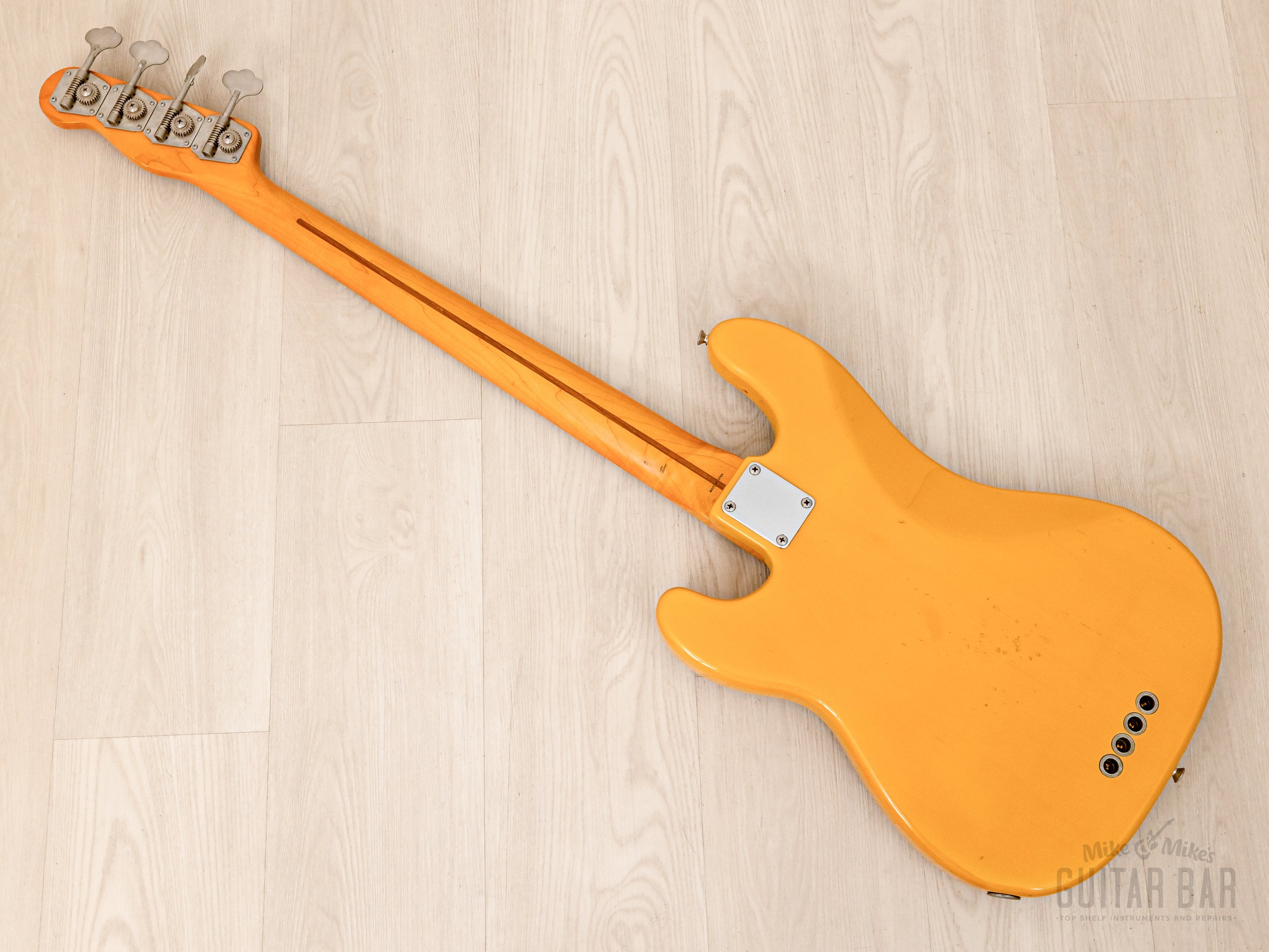 1988 Fender Precision Bass '54 Vintage Reissue OPB54-75, Butterscotch w/ JV Serial, Japan MIJ Fujigen