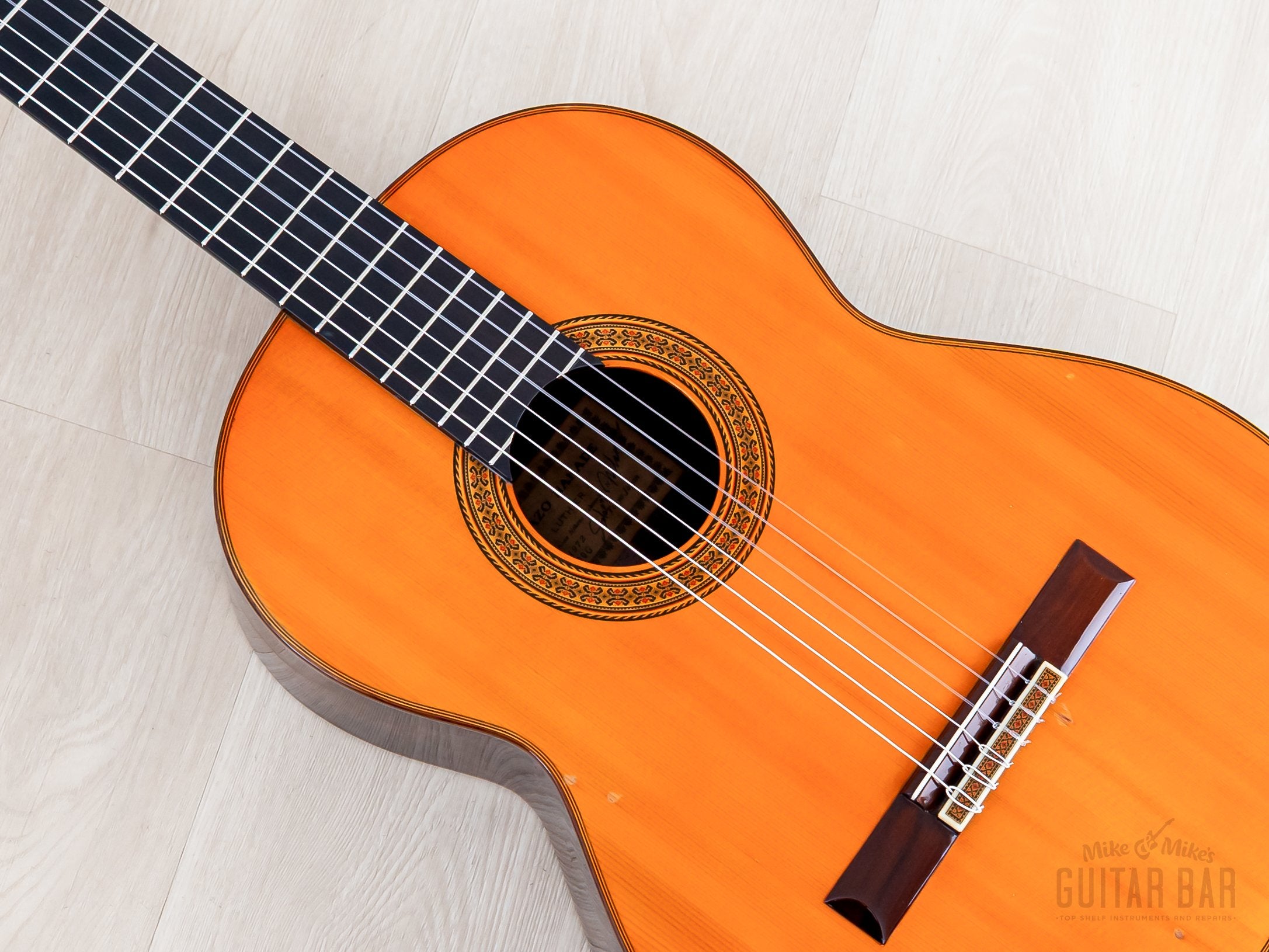 1972 Sakazo Nakade No. 1000G Vintage Classical Guitar German Spruce +
