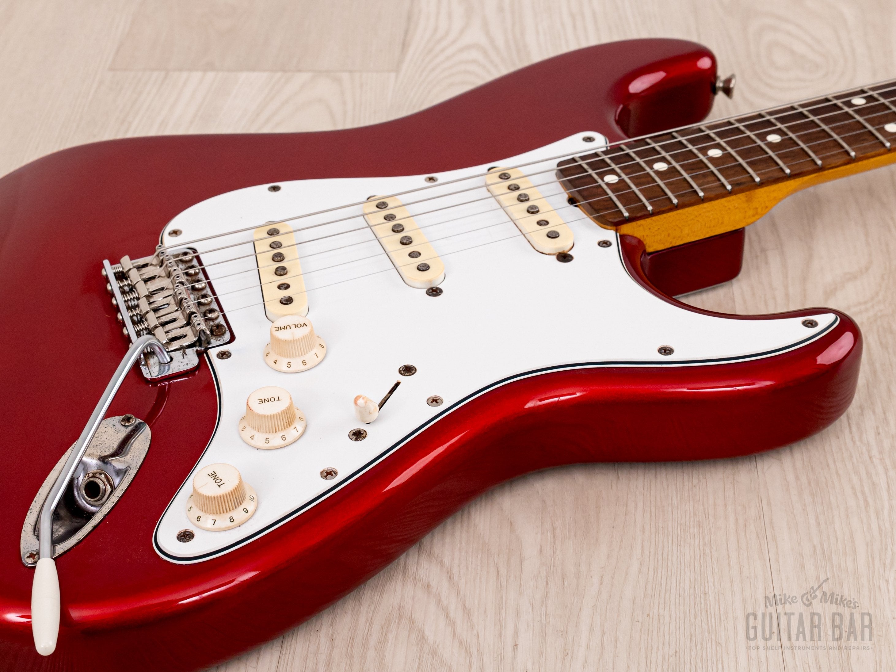 1983 Fender Stratocaster '62 Vintage Reissue JV ST62-65 Candy Apple Red 100% Original, Japan MIJ Fujigen