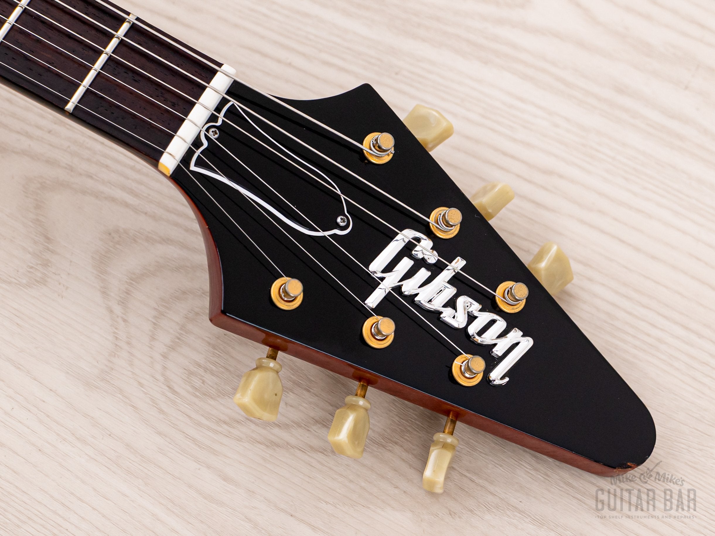 2008 Gibson Custom Shop Historic 1958 Flying V Mahogany VOS (Cherry) w/ 57 Classic PAFs, COA, Hangtags & Case