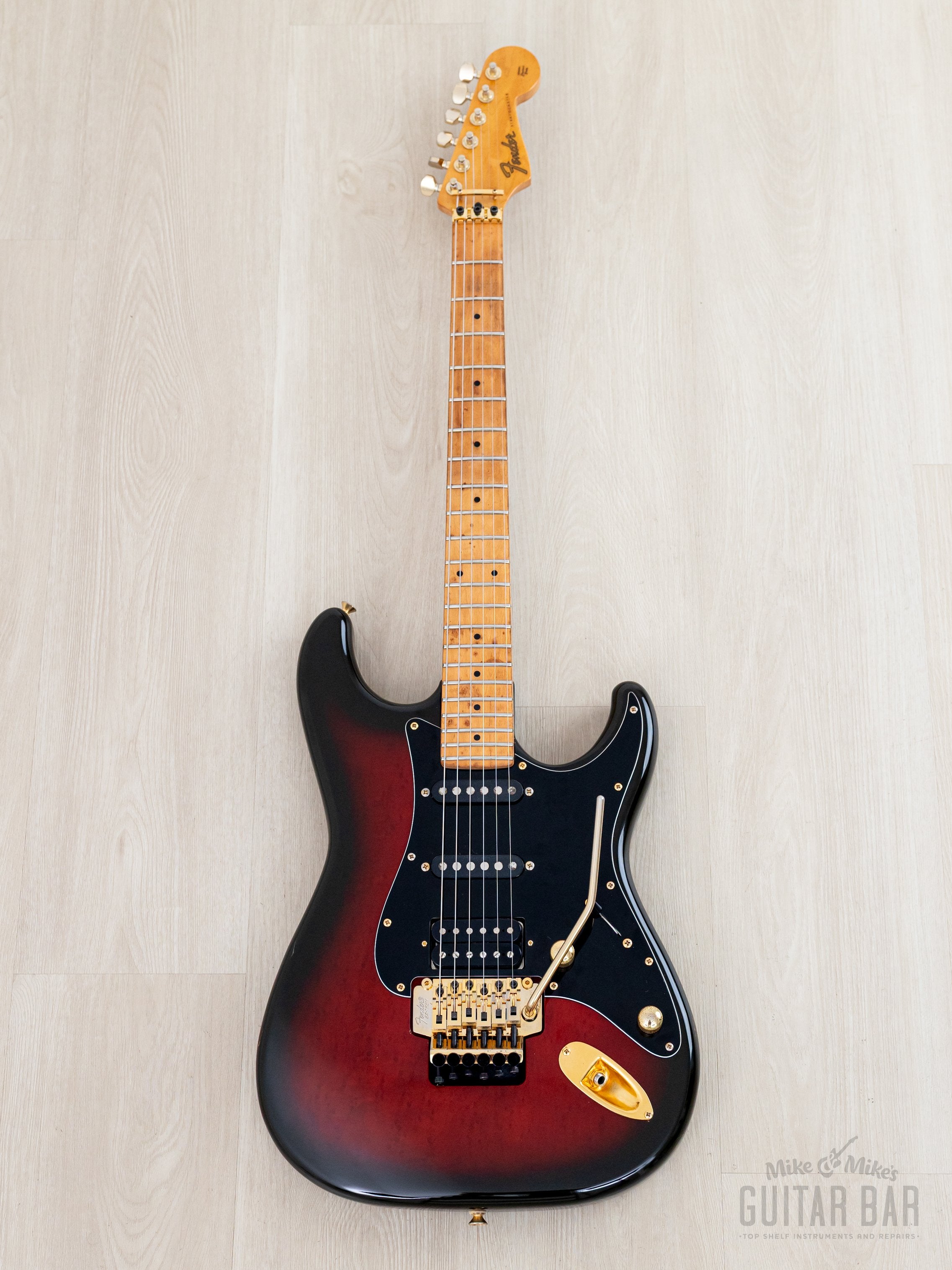 ギター Fender Japan Stratocaster Fender Japan Ritchie Kotzen Stratocaster with Maple FB in See