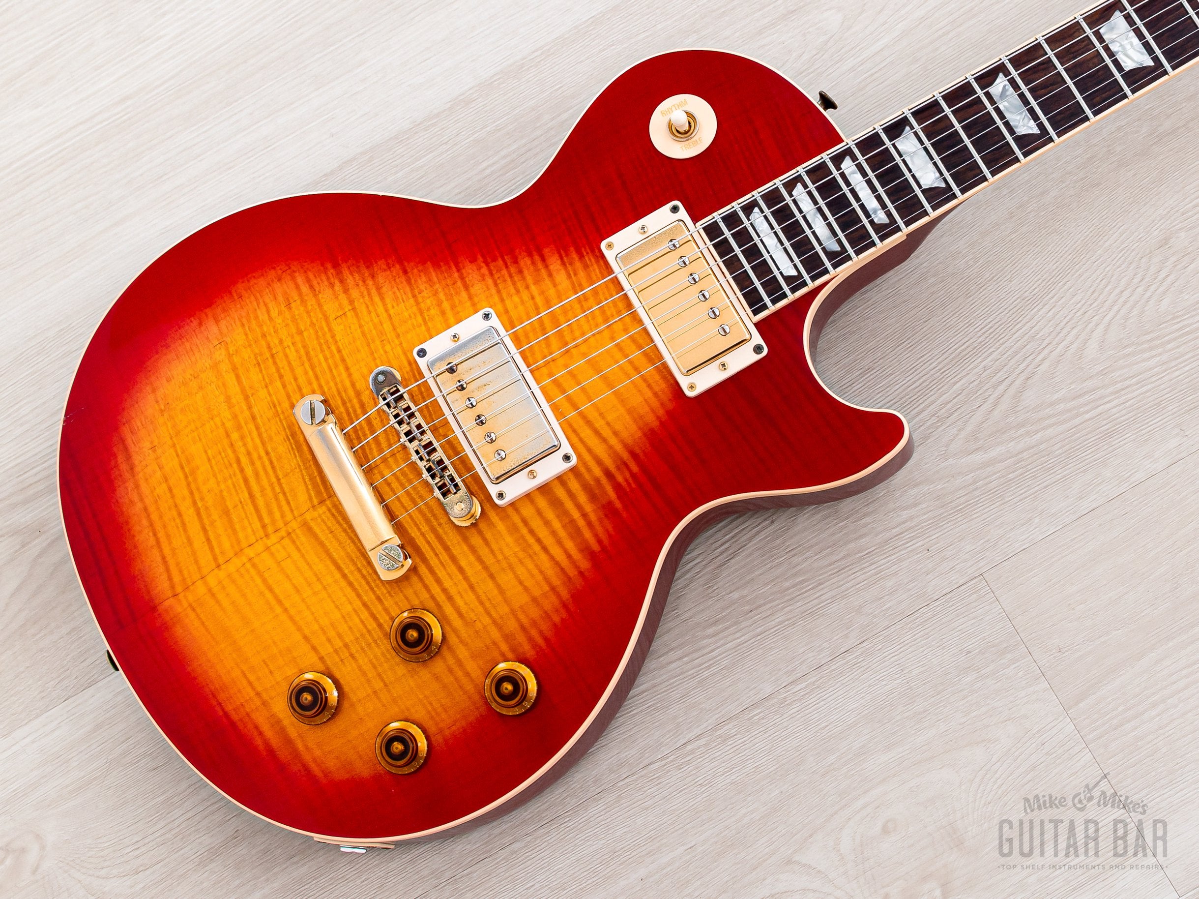 1998 Gibson Les Paul Standard Plus Limited Edition Flame Top Cherry Su