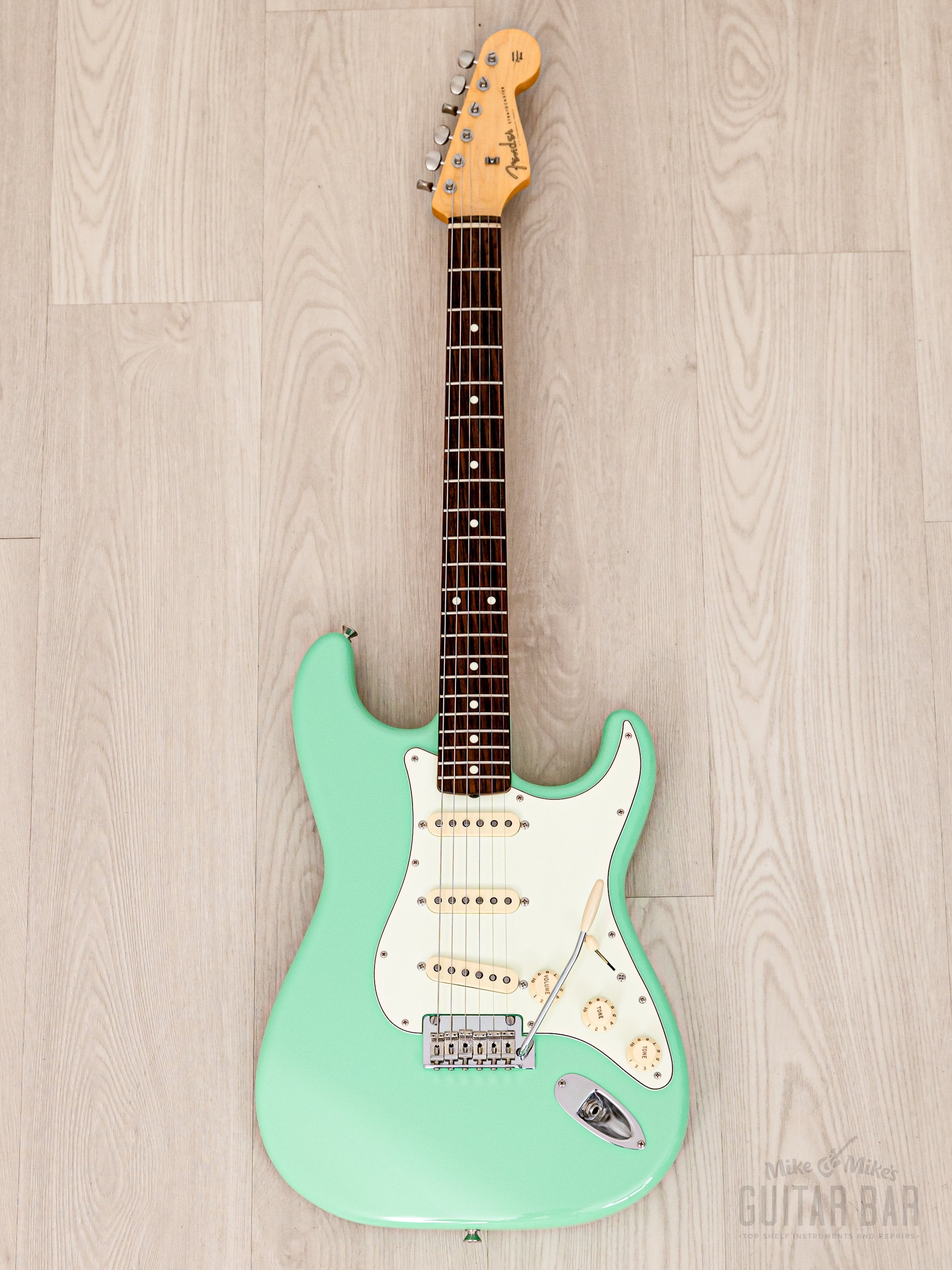 2020 Fender Hybrid '60s Stratocaster FSR Surf Green w/ USA Pickups, Japan MIJ