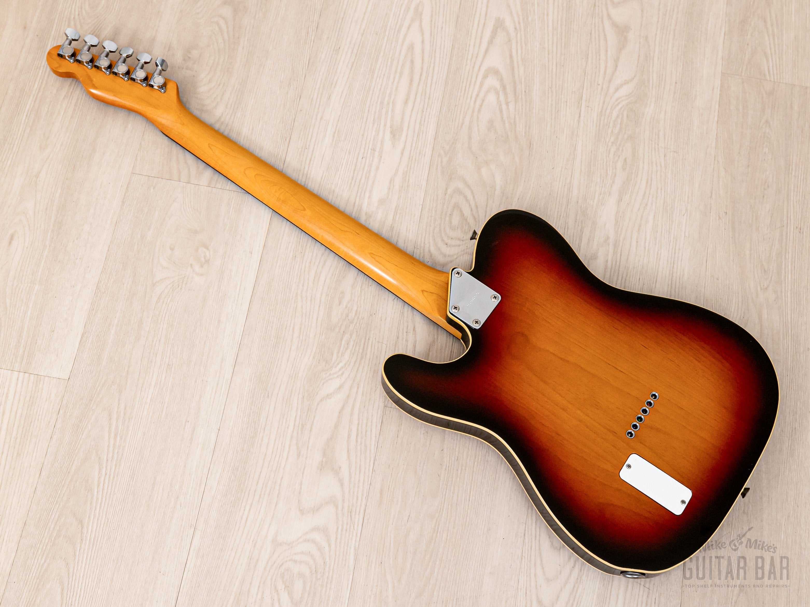 1993 Fender Order Made Roy Buchanan Bluesmaster Telecaster Custom Sunburst w/ EMG, Japan MIJ Fujigen