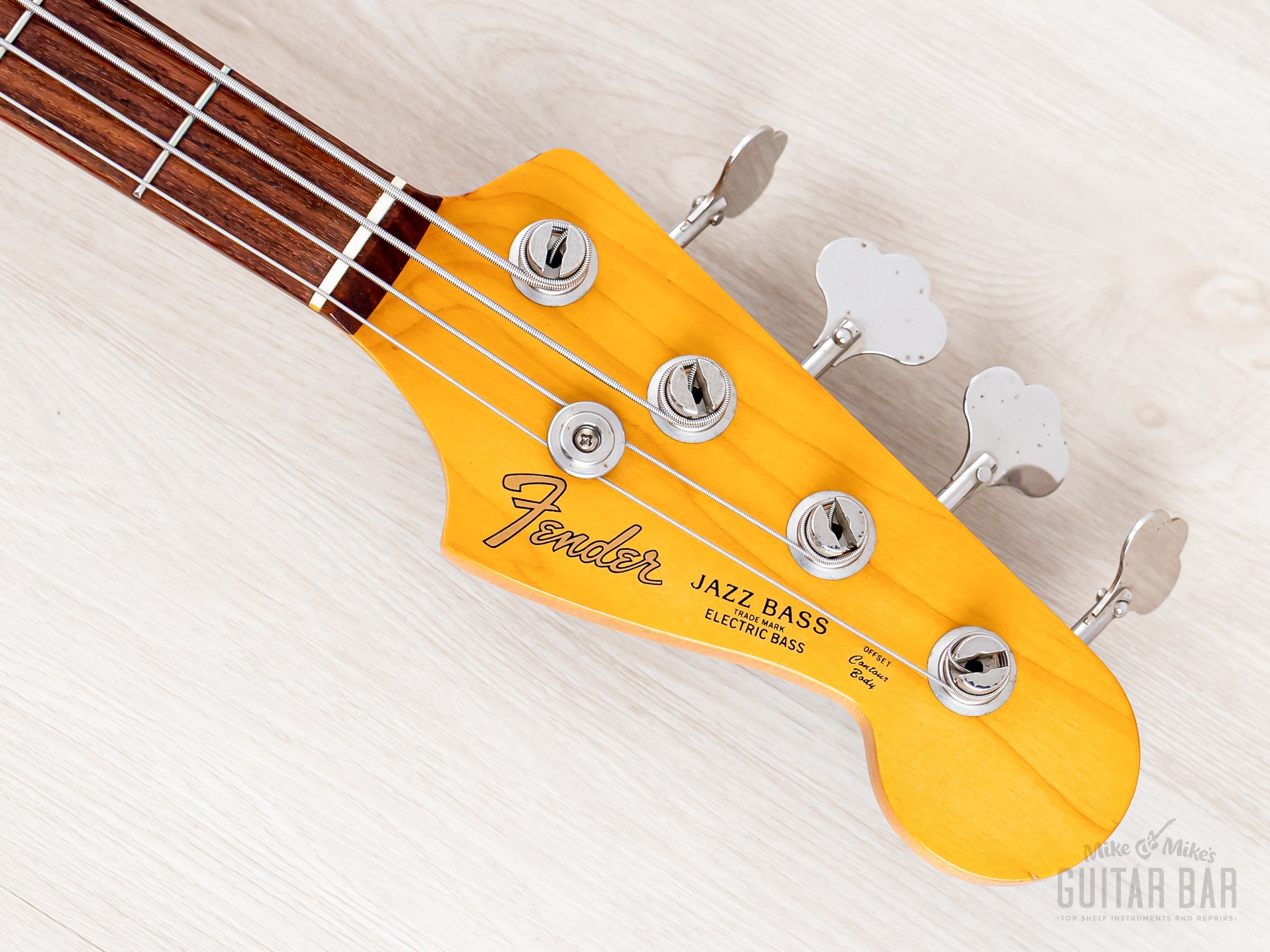 2005 Fender '62 Jazz Bass DiMarzio Collection JB62-110DMC Sunburst Lac