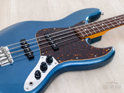 2005 Fender '62 Jazz Bass JB62 Lake Placid Blue, pickups and tortoise pickguard
