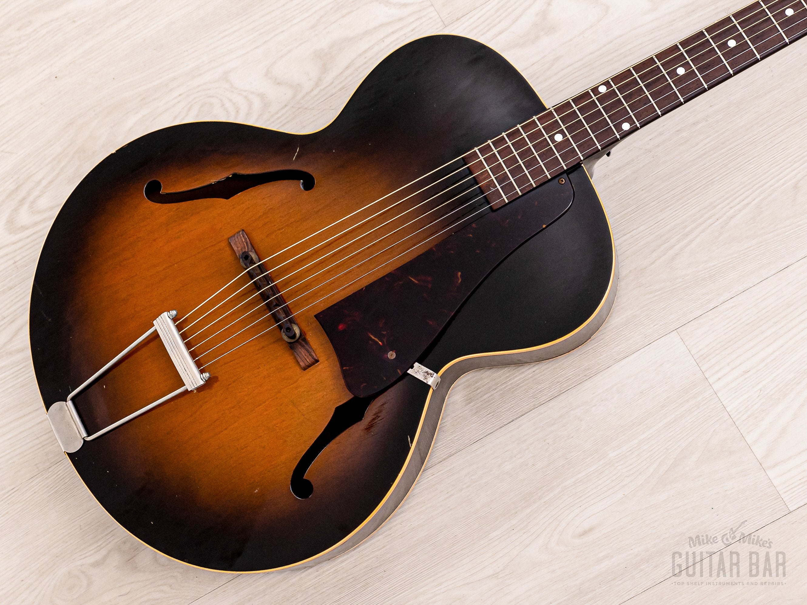 1954 Gibson L-48 Vintage Archtop Acoustic Guitar w/ K&K Pickup, Case