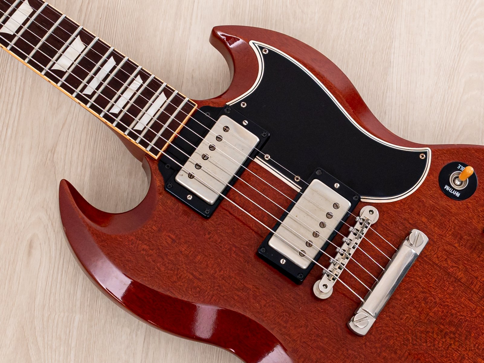2008 Gibson Custom Shop Historic VOS ‘61 Les Paul SG Standard Heritage Cherry w/ Duncan Antiquity PAFs, Case & COA