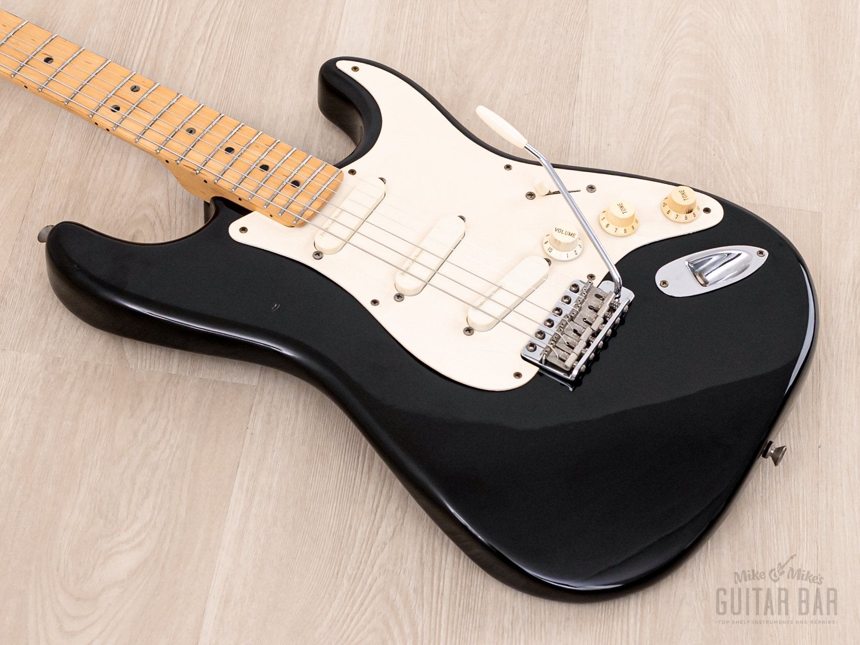 1994 Fender Eric Clapton Artist Series Signature Stratocaster Blackie 100% Original w/ Lace Sensors, TBX & Tweed Case