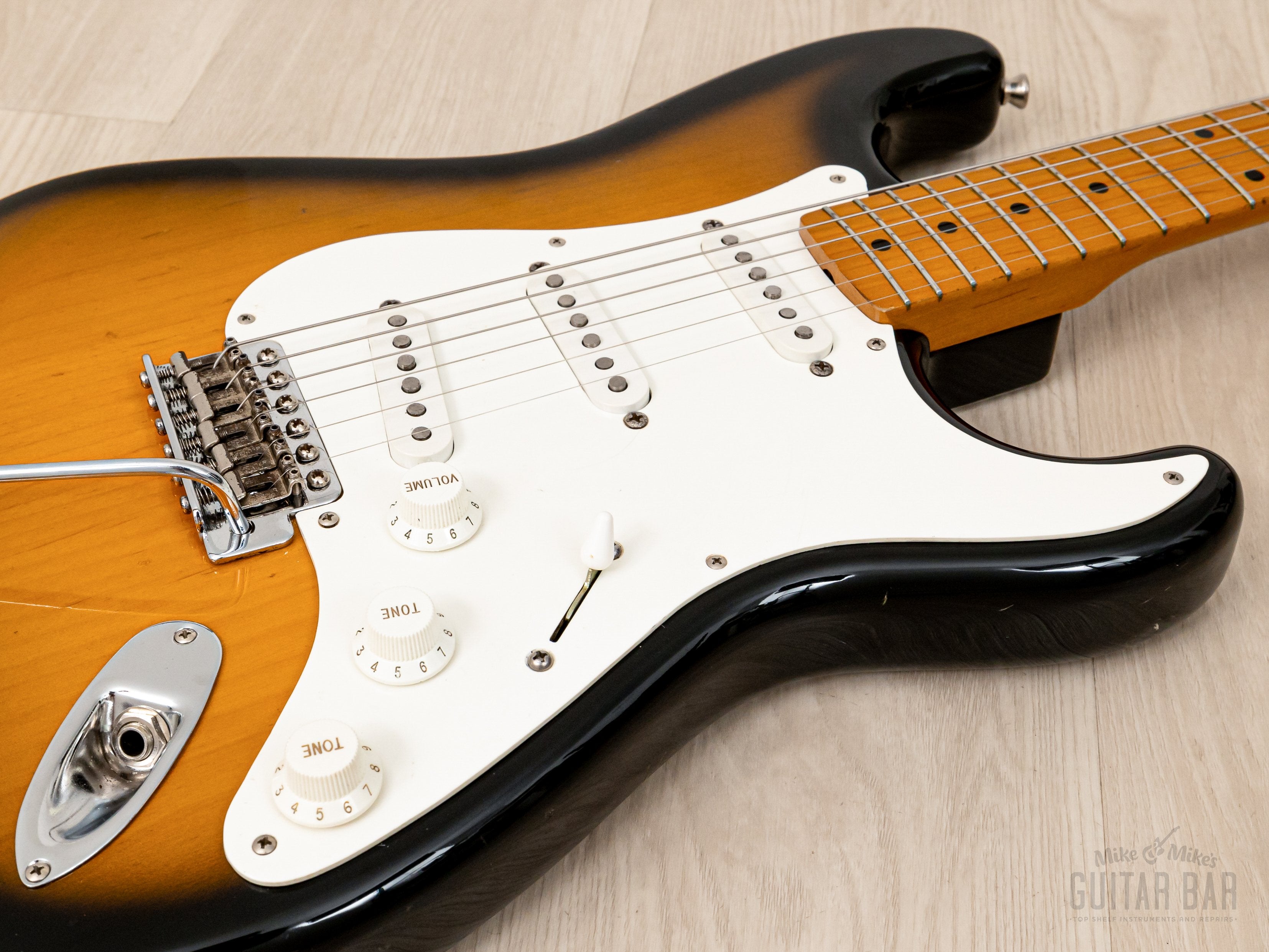 1995 Fender Stratocaster Order Made ‘57 Vintage Reissue ST57-53 Sunburst, Japan MIJ
