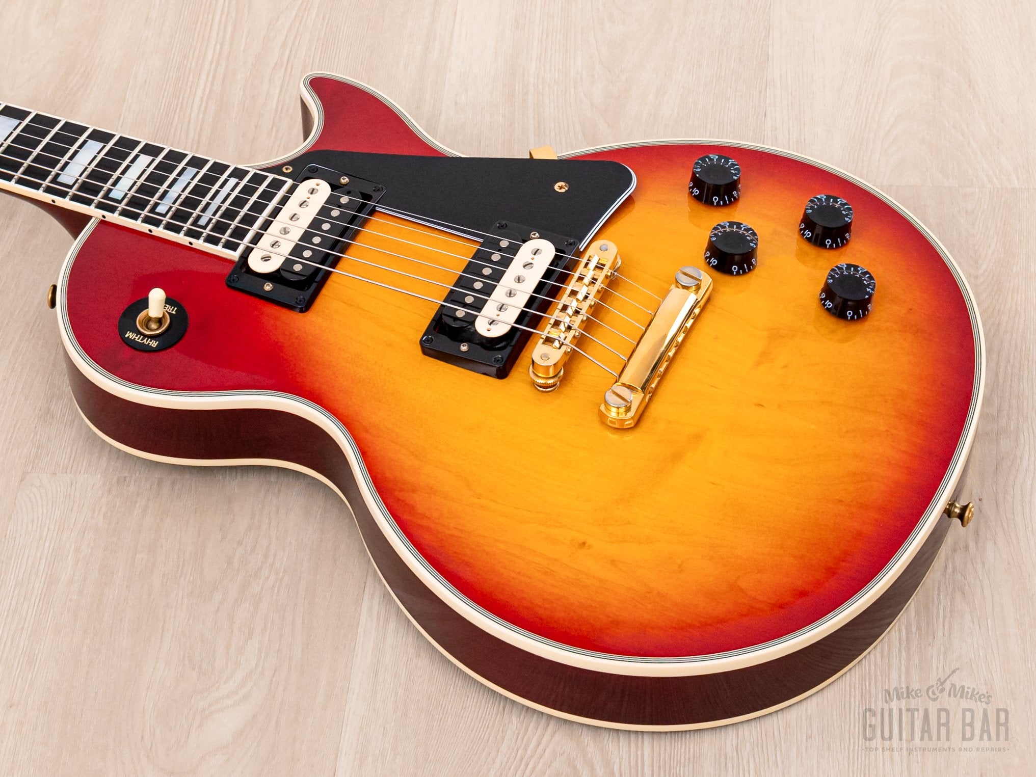 1990 Gibson Les Paul Custom Heritage Cherry Sunburst, Near-Mint w/ Zebra '57 Classic PAFs, Case