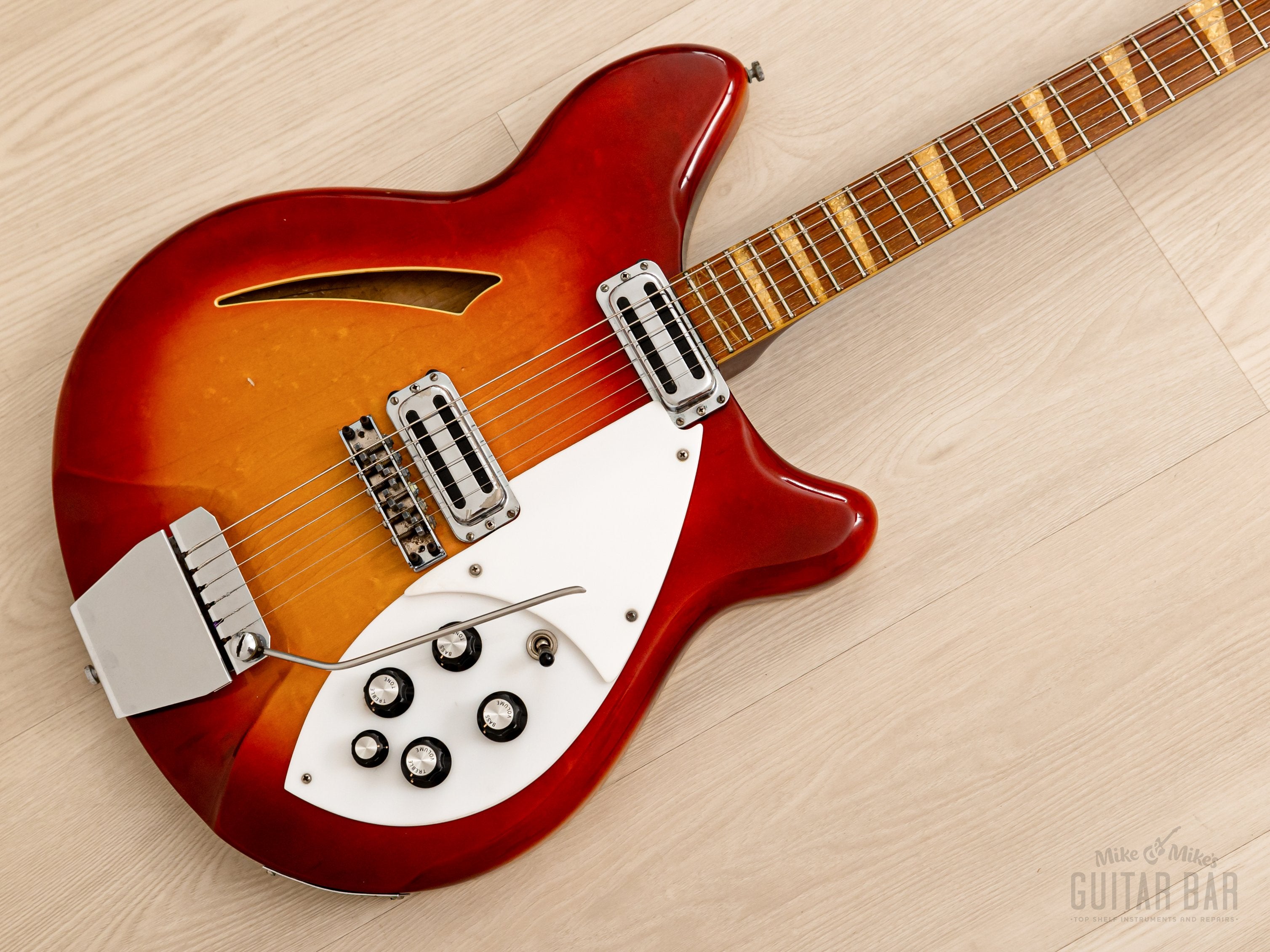 1966 Rickenbacker 365 Vintage Guitar Fireglo 100% Original w/ Accent  Vibrato, Toaster Pickups, Case