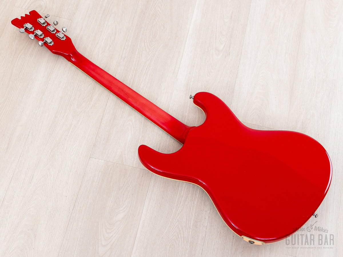 1992 Mosrite 40th Anniversary Ventures Model, back diagonal