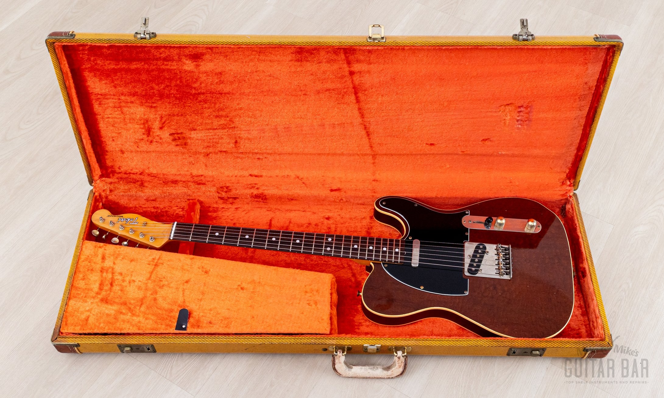 ＴＲ オーダーページ 1984 Tokai Breezysound TTE60 TM T-Style Custom Vintage Guitar Tortoise