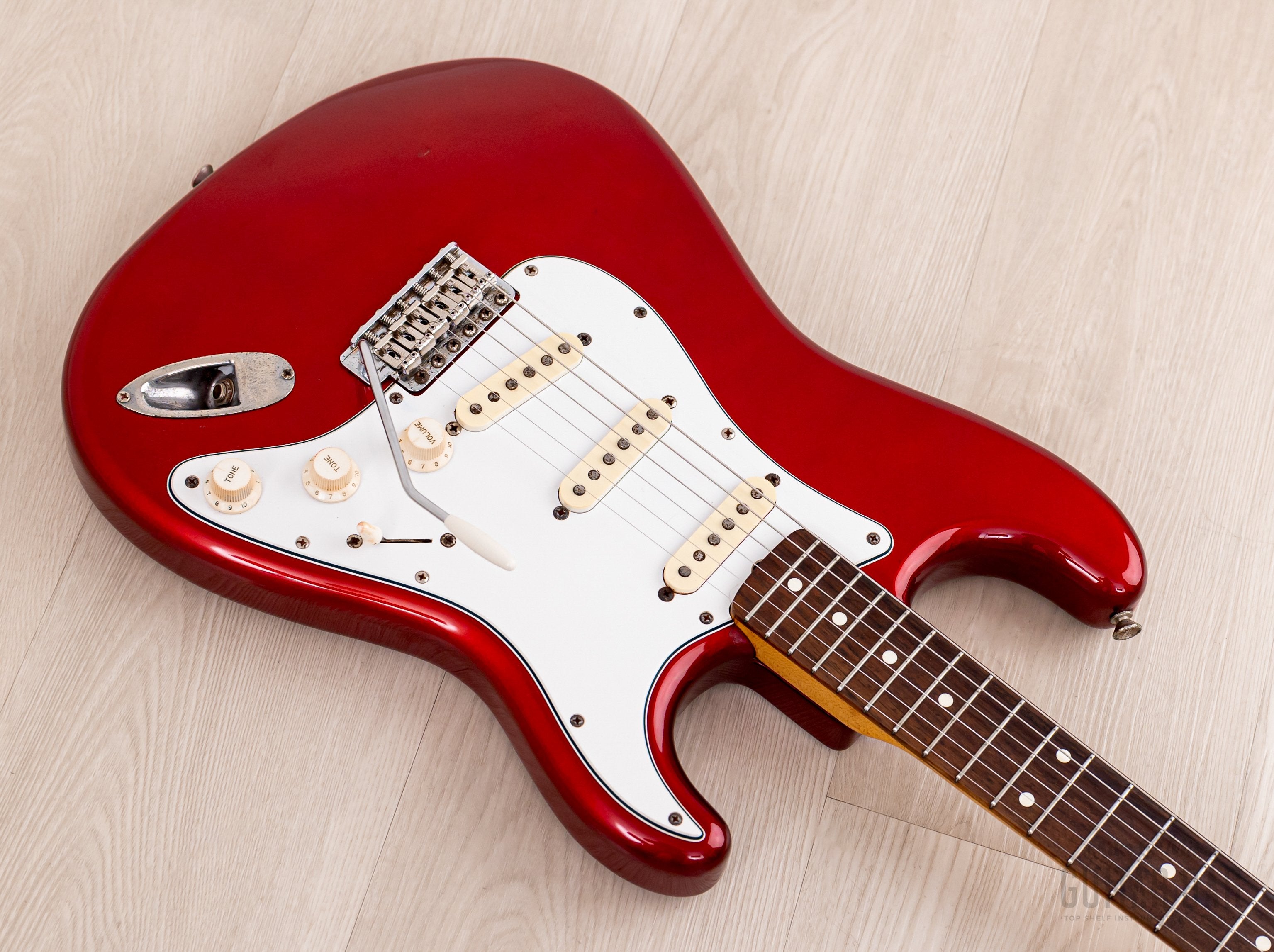 1983 Fender Stratocaster '62 Vintage Reissue JV ST62-65 Candy Apple Red 100% Original, Japan MIJ Fujigen