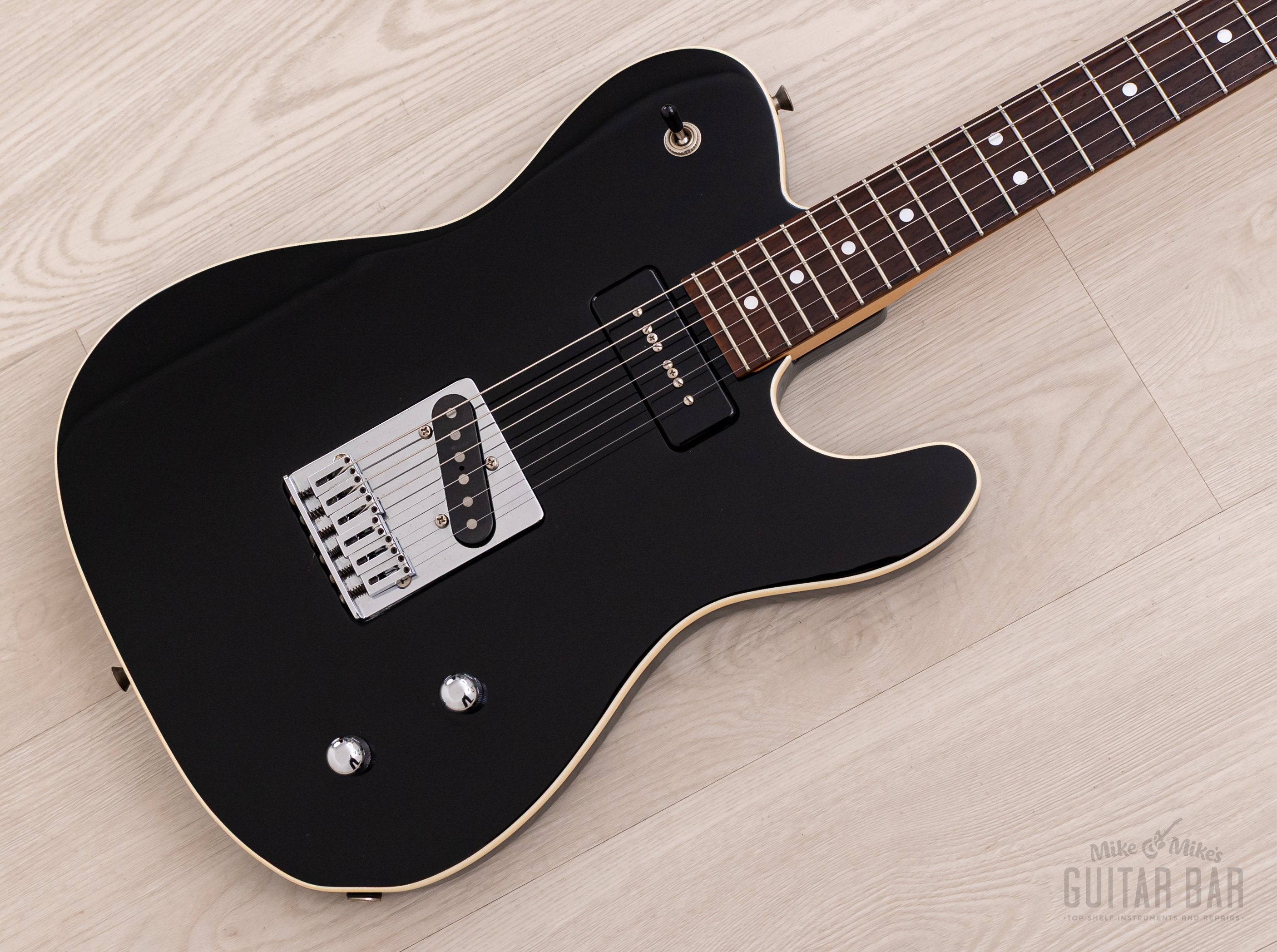 2004 Fender Aerodyne Telecaster ATL70 Black w/ P-90, Japan CIJ