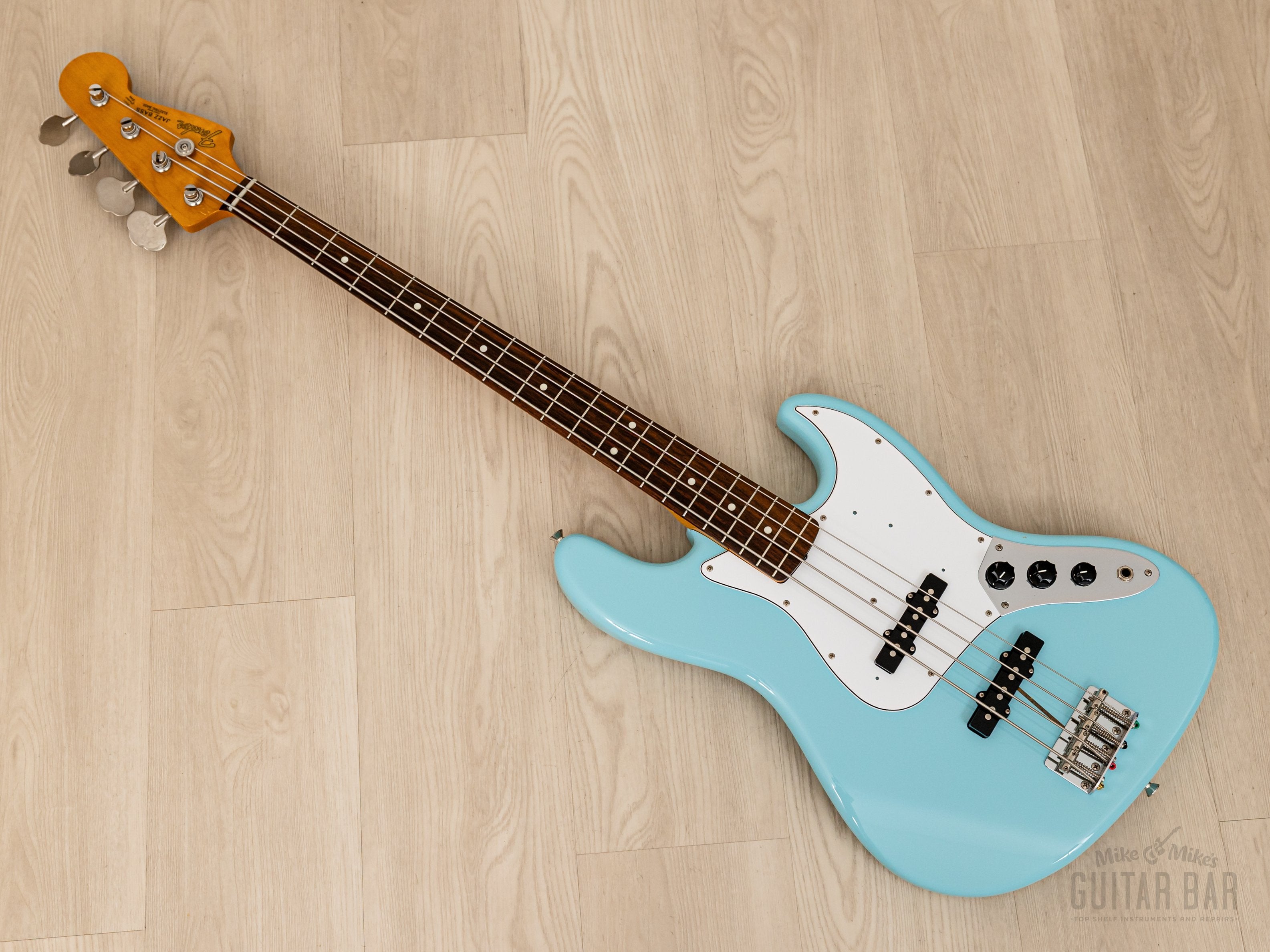 2011 Fender Jazz Bass ‘62 Vintage Reissue JB62 Daphne Blue, Japan MIJ