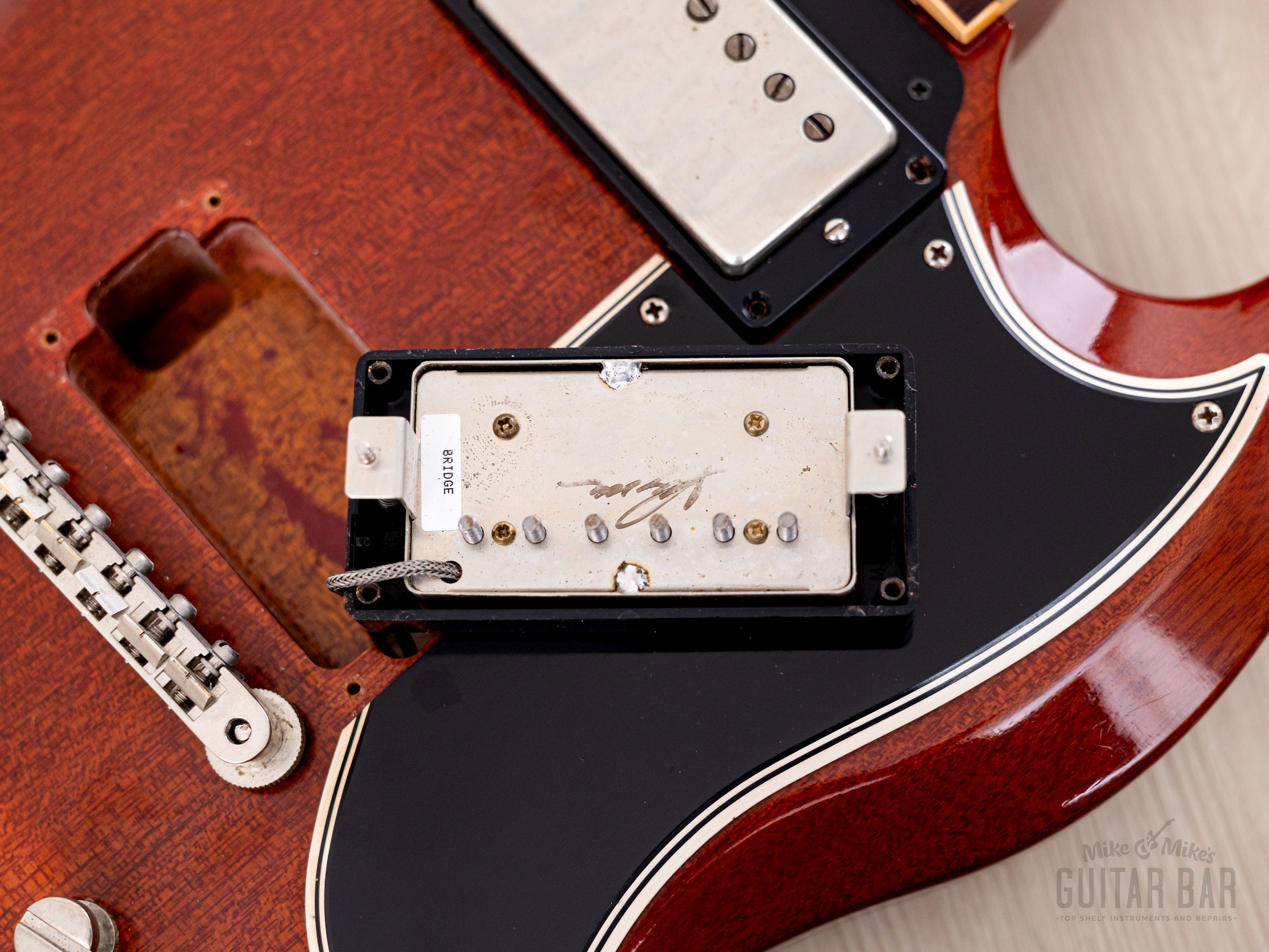 2008 Gibson Custom Shop Historic VOS ‘61 Les Paul SG Standard Heritage Cherry w/ Duncan Antiquity PAFs, Case & COA