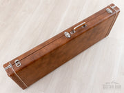 Brown Kramer hardshell case, closed