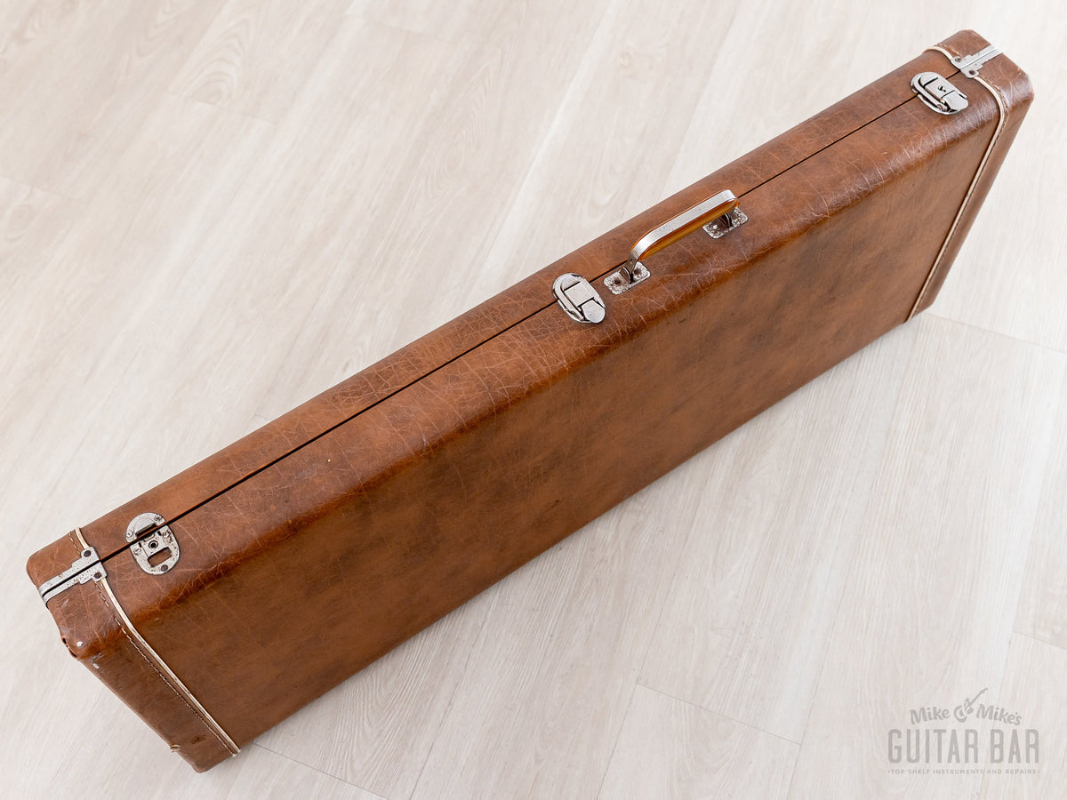 Brown Kramer hardshell case, closed
