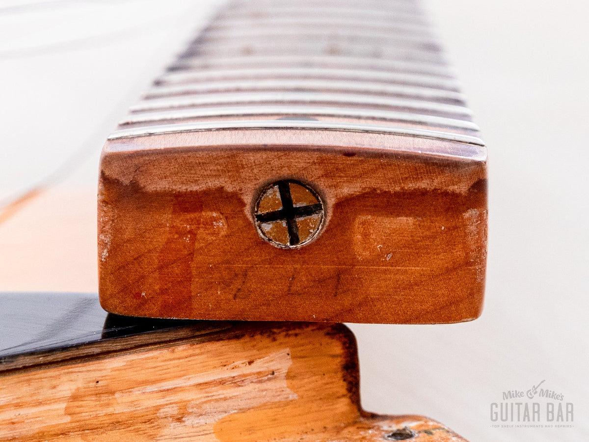 1996 Fender AV '52 Telecaster neck heel