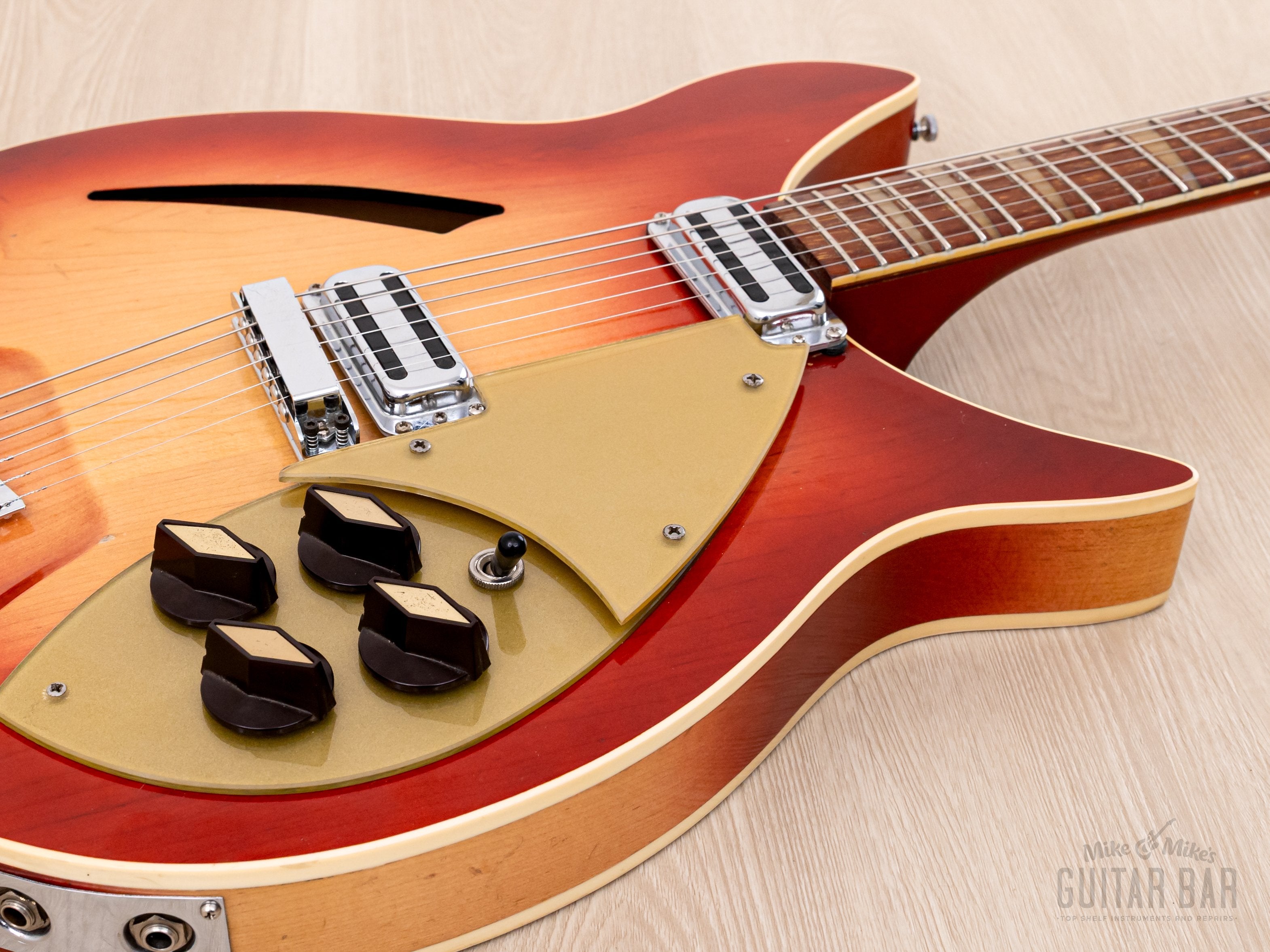 1960 Rickenbacker 360 Capri Vintage Guitar Fireglo w/ Case