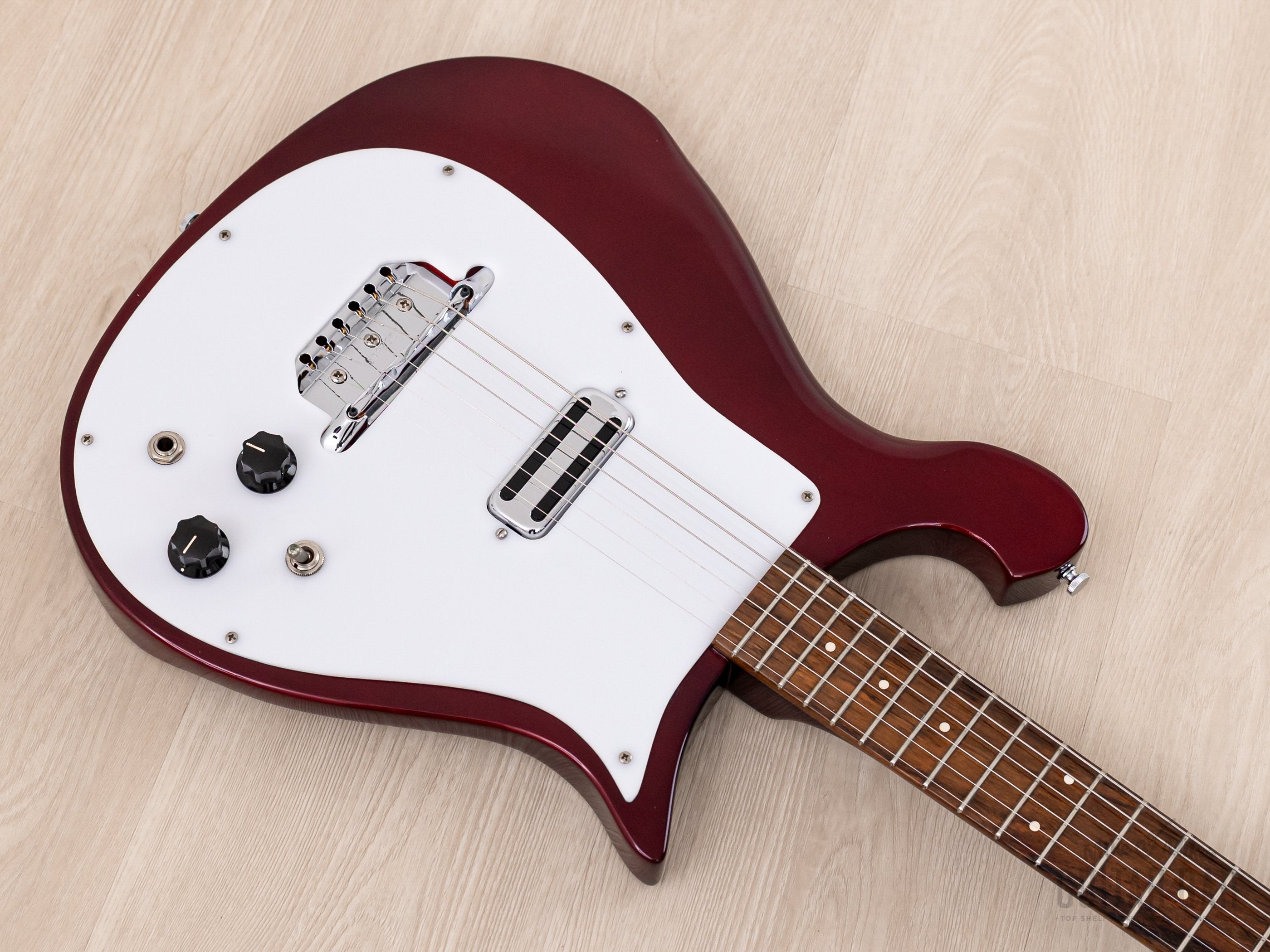 1999 Rickenbacker 425V63 Limited Edition Vintage Reissue Burgundyglo w/ Toaster Top, Case