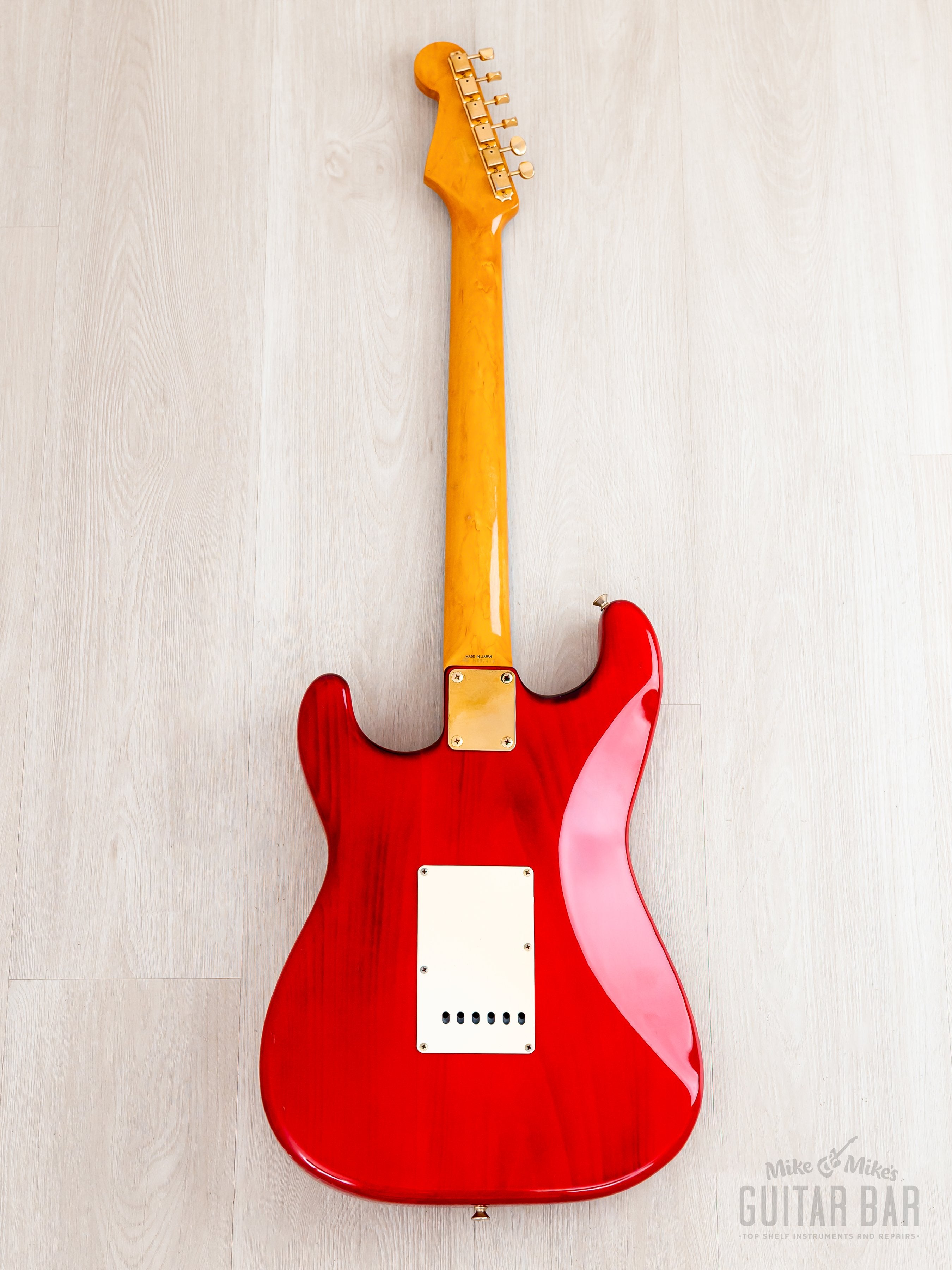 1992 Fender Custom Edition '57 Stratocaster ST57G-65 Charcoal Red w/ G