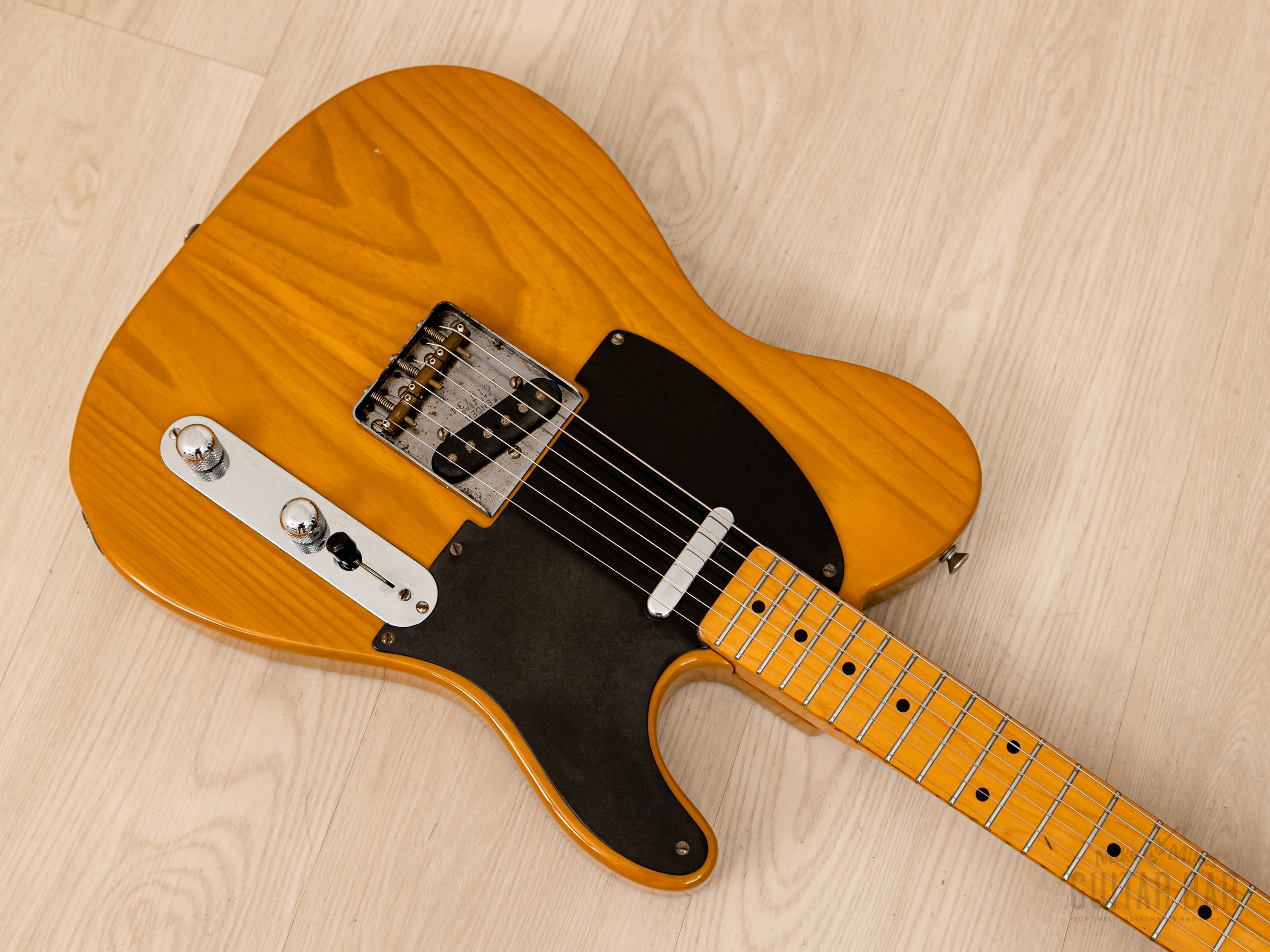 1985 Fender Telecaster '52 Vintage Reissue TL52-95 Lacquer Finish w/ American Vintage Pickups, Japan MIJ Fujigen