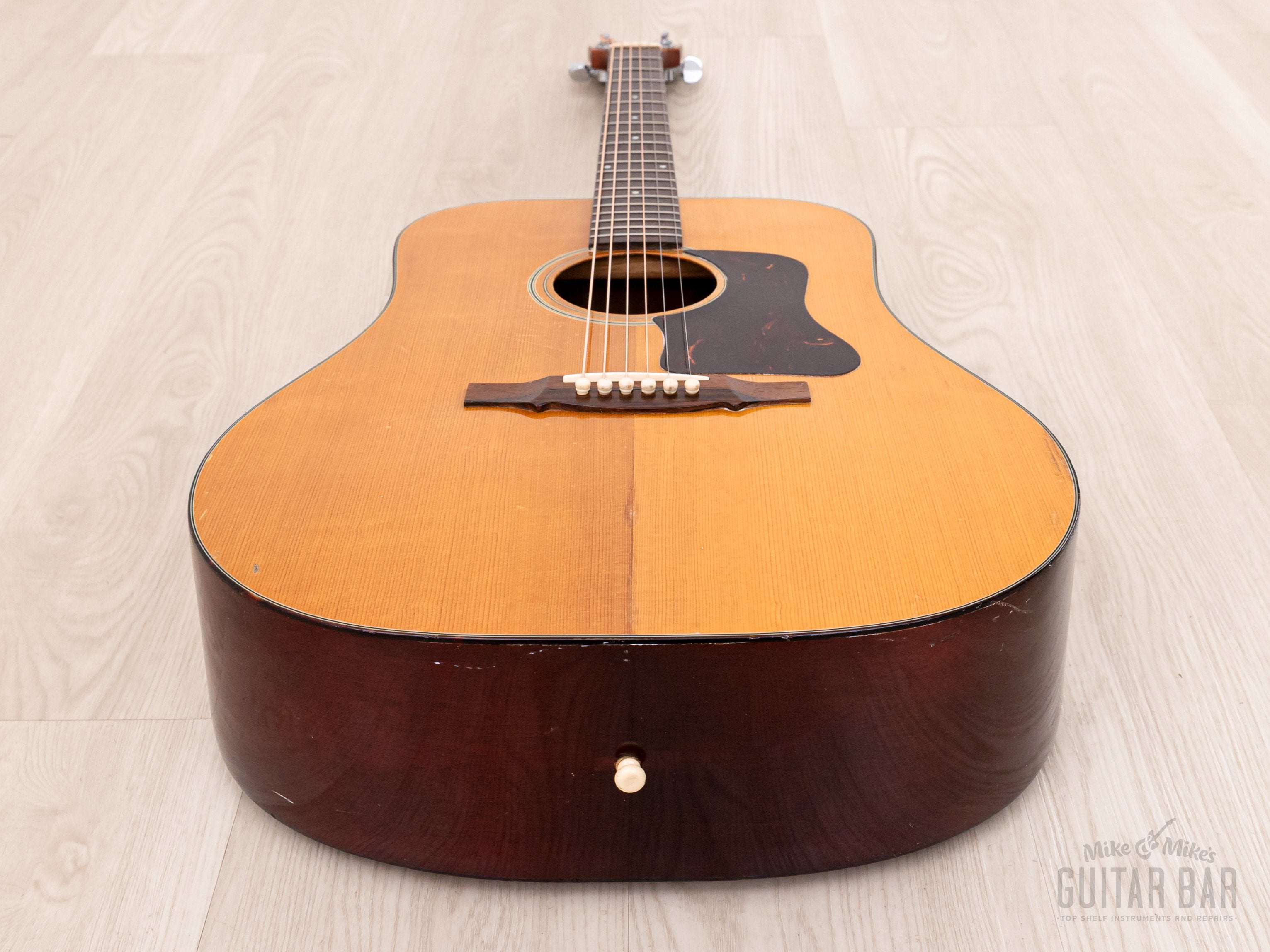 1969 Guild D-35 NT Vintage Dreadnought Acoustic Guitar w/ Case & Hangtag, Hoboken