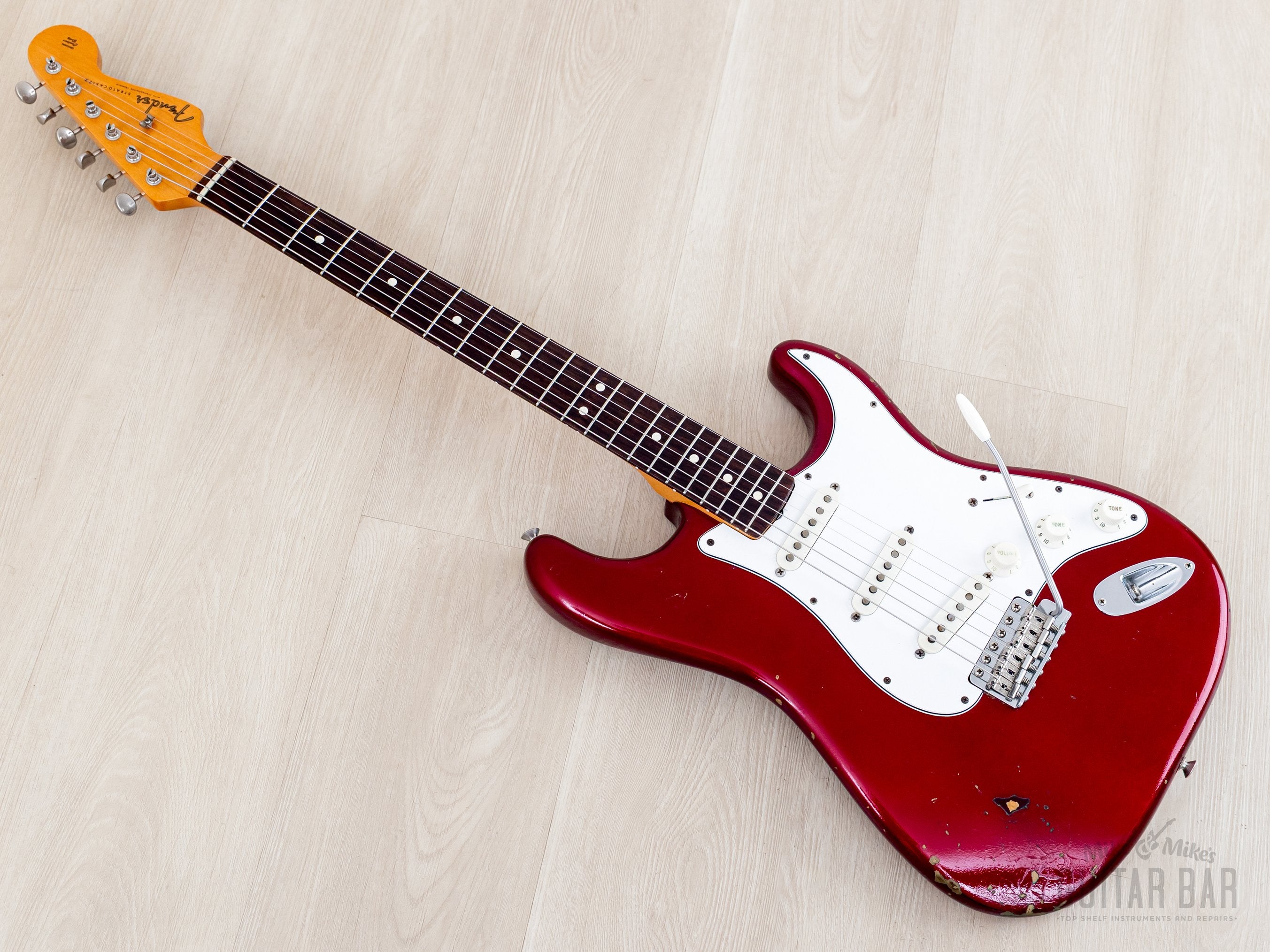 1983 Fender Fullerton American Vintage '62 Stratocaster Candy Apple Re