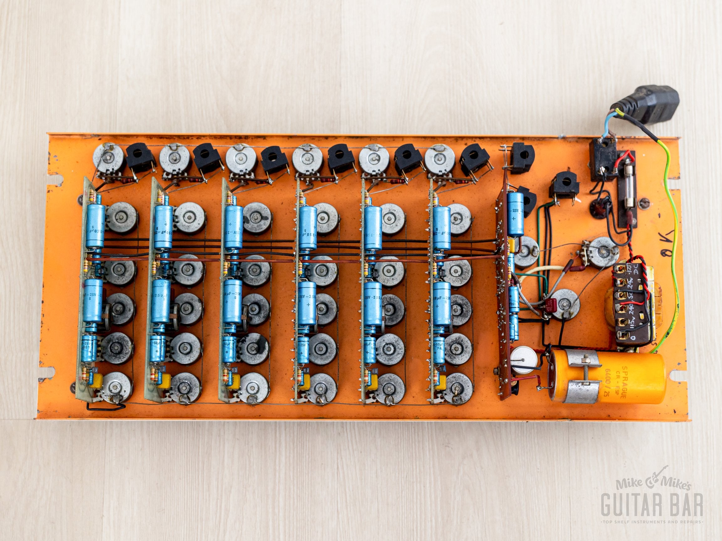 orangelページ 1970s Orange Voice of the World Vintage 6-channel PA Mixer Preamp Head