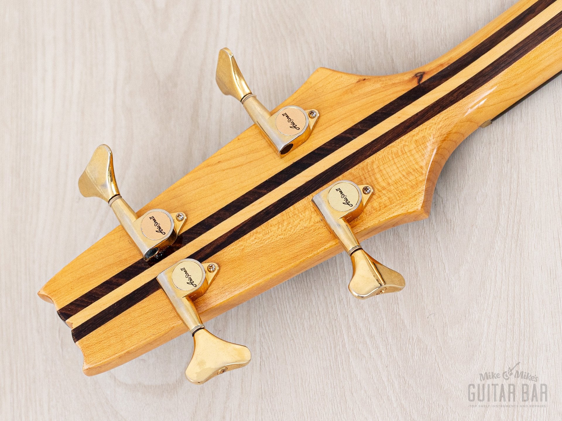 1990s Aria Pro II Super Bass SB-800 See-through Black