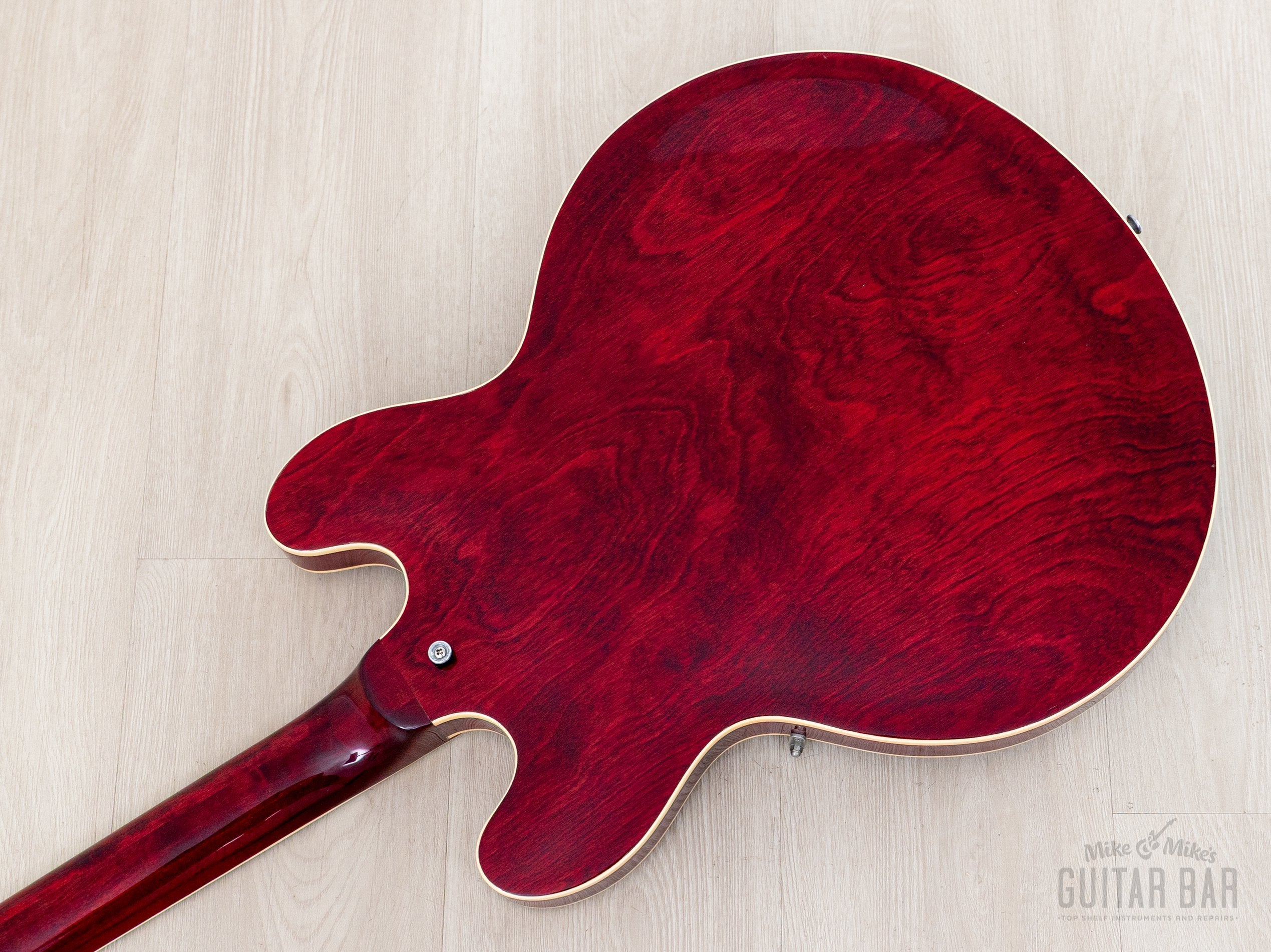 1979 Greco SA-550 Vintage ES Guitar Cherry, Near-Mint w/ Maxon U-1000