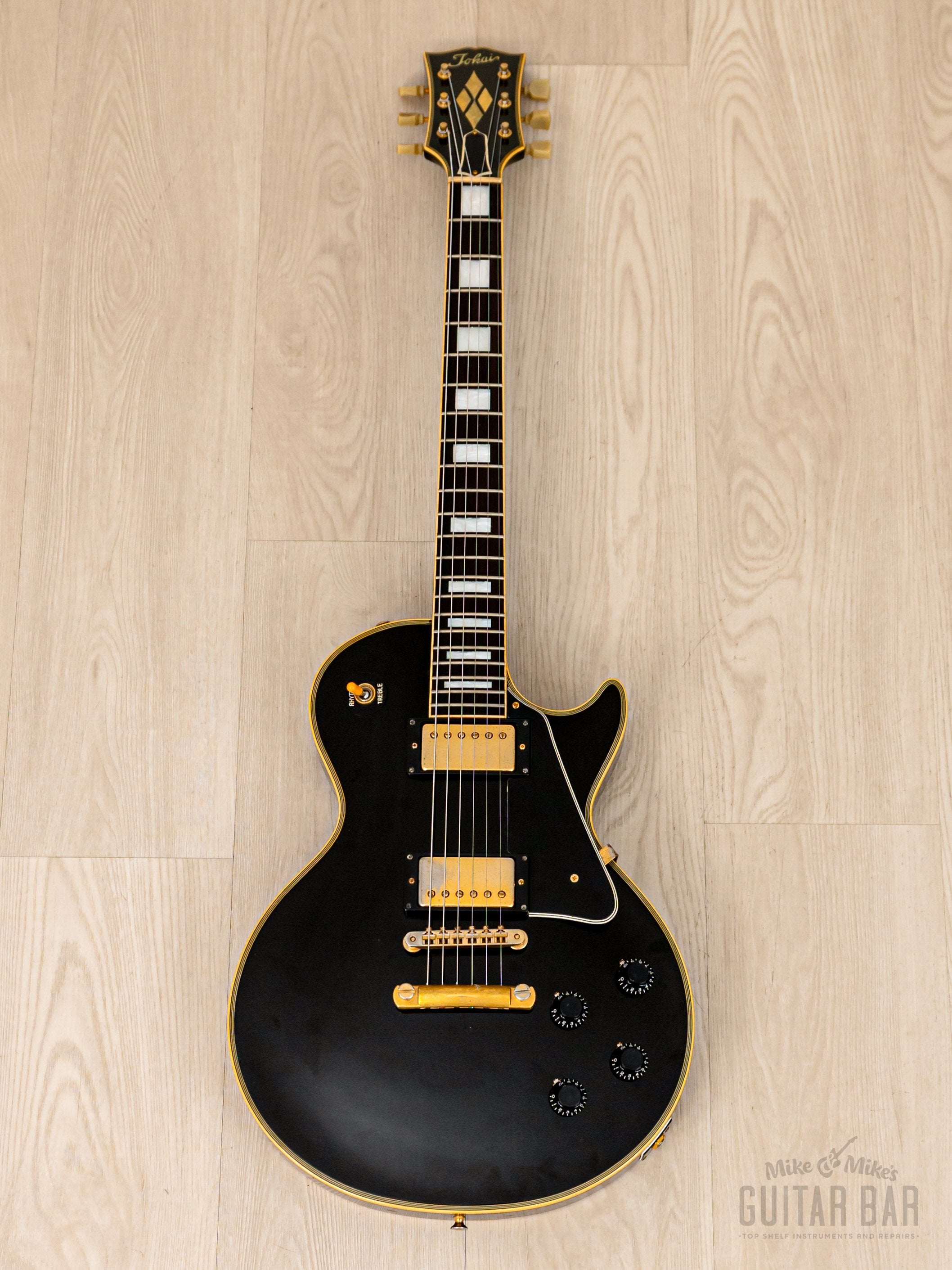 1984 Tokai Love Rock TLC60 Custom Black Beauty, '50s Spec w/ Mahogany –  Mike & Mike's Guitar Bar