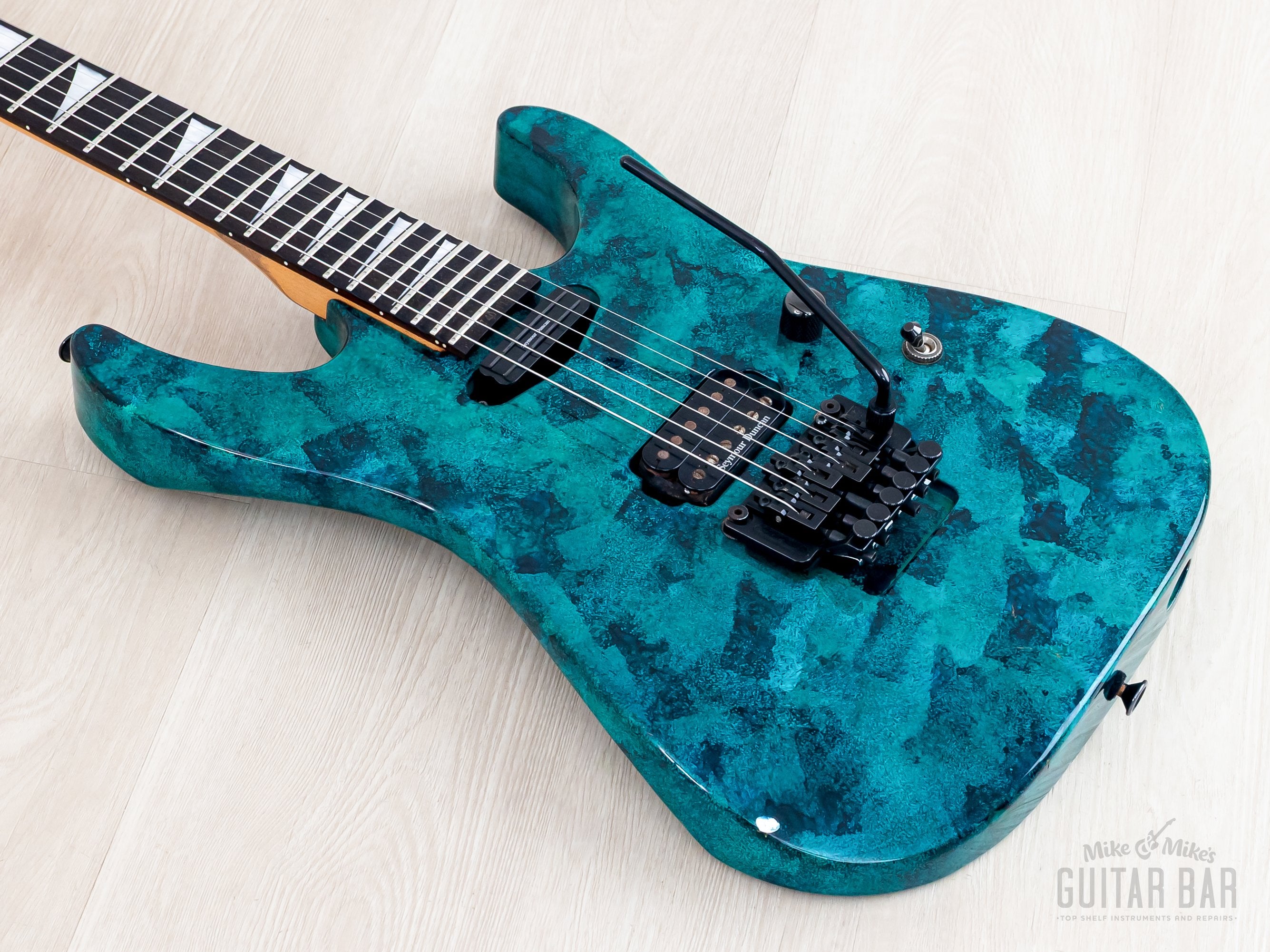 1994 Grover Jackson Doug Aldrich Custom Psycho Green-Blue, Japan