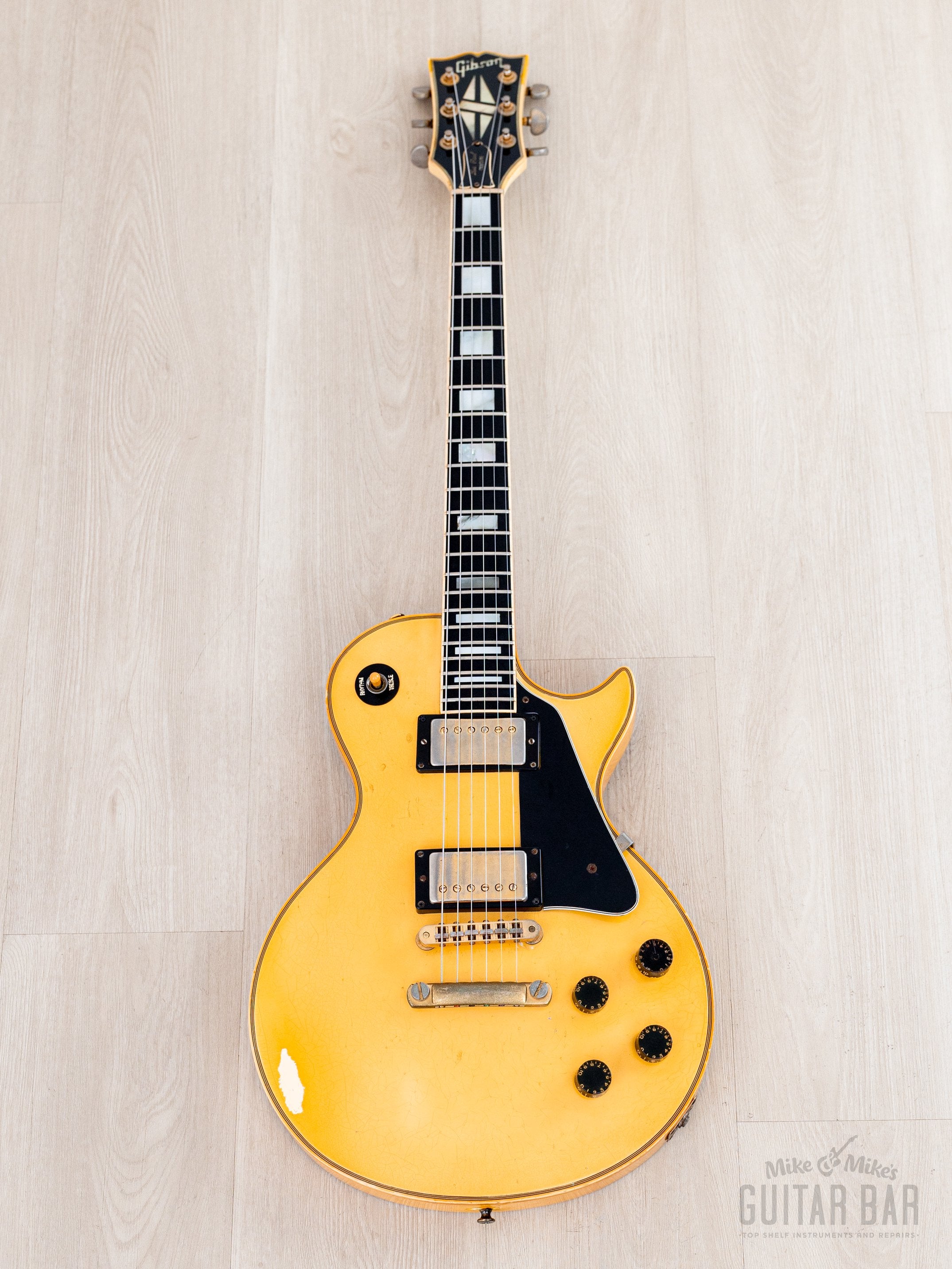 1982 Gibson Les Paul Custom Alpine White w/ Tim Shaw PAFs, Case