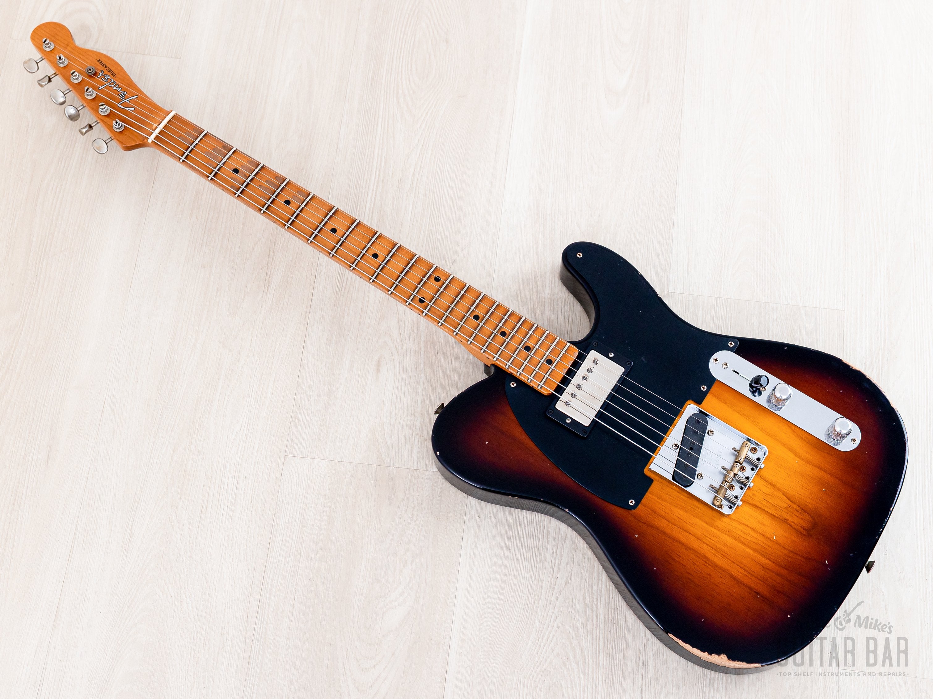 2024 Fender Custom Shop Limited Edition 1954 HS Telecaster Relic Sunbu
