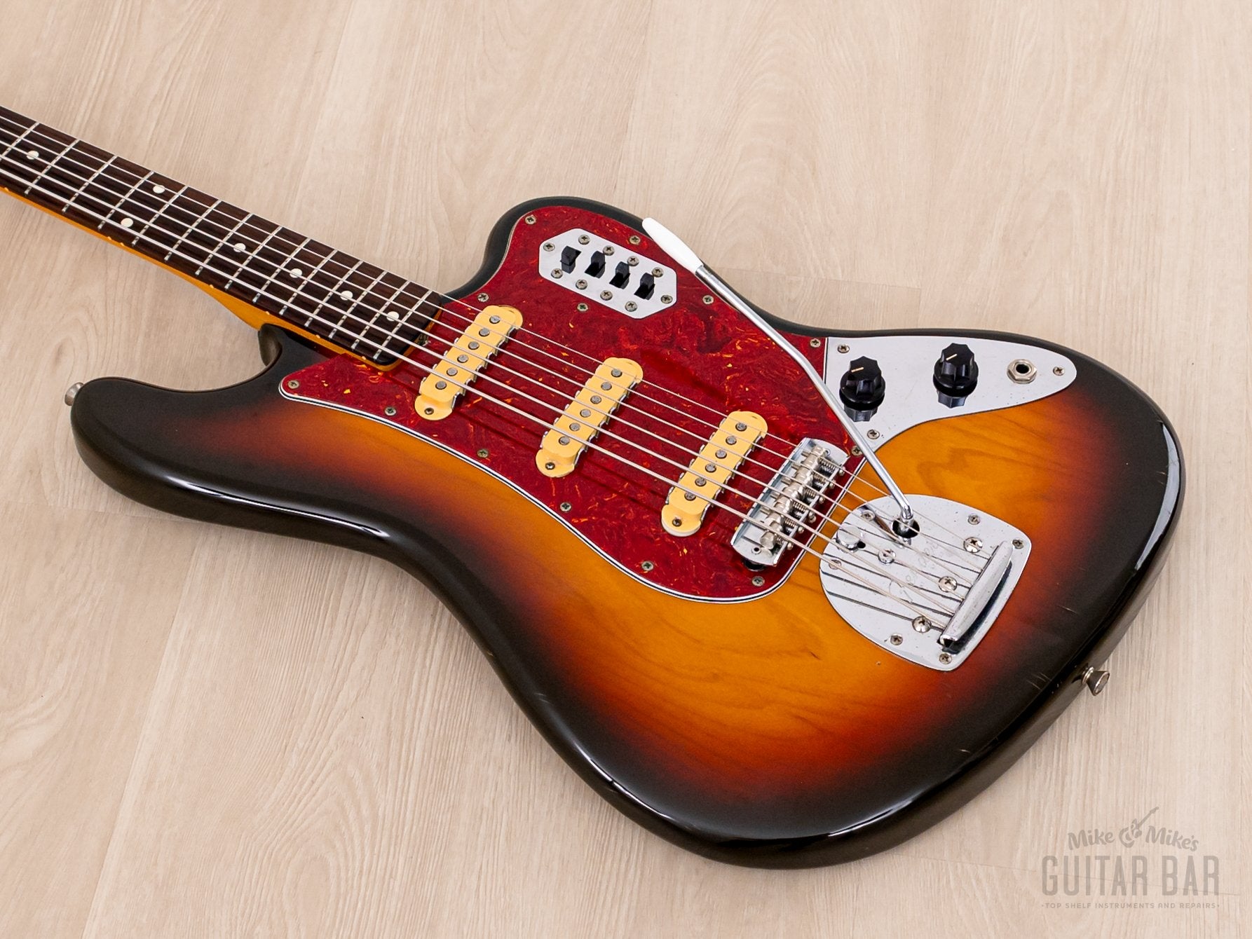 1992 Fender Custom Edition Bass VI Sunburst, 100% Original, Japan MIJ Fujigen