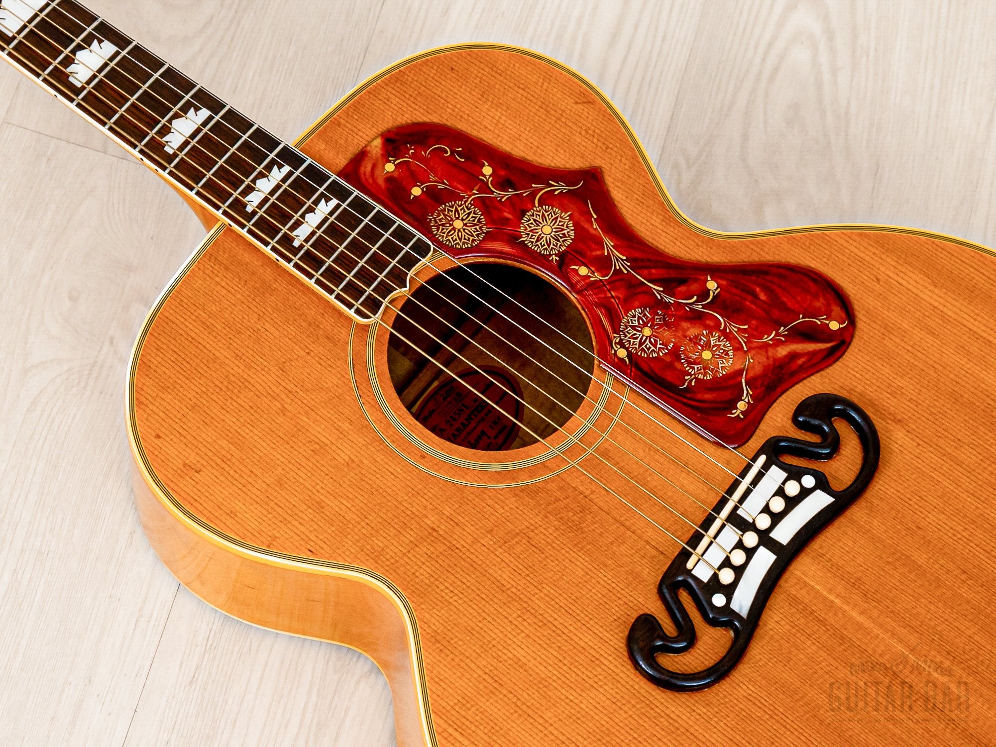 1956 Gibson J-200 Vintage Jumbo Acoustic Guitar Blonde w/ Lifton Case