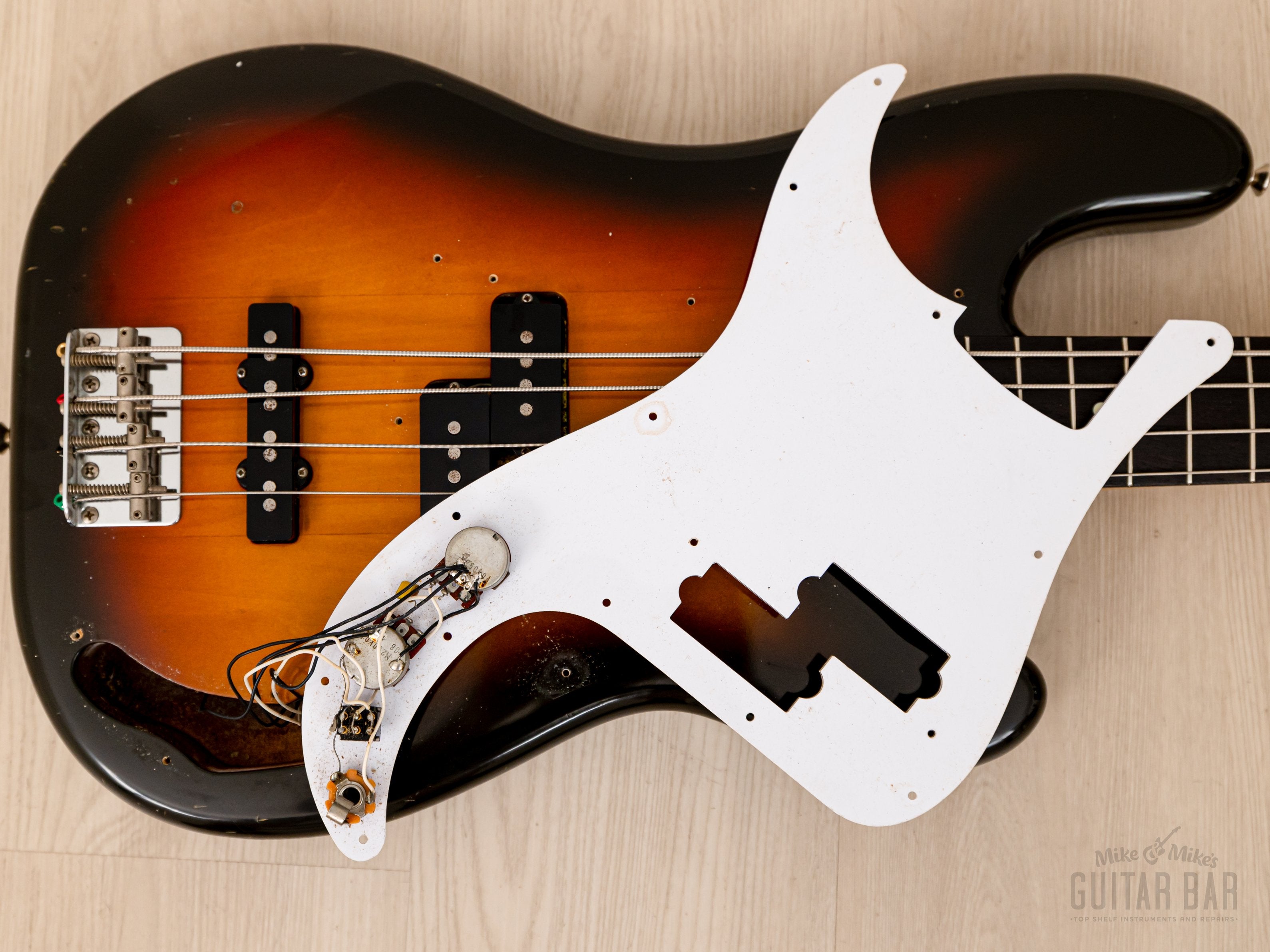 1990 Fender Order Made PJ Precision Bass ‘62 Vintage Reissue 100% Original w/ Case, Japan MIJ Fujigen