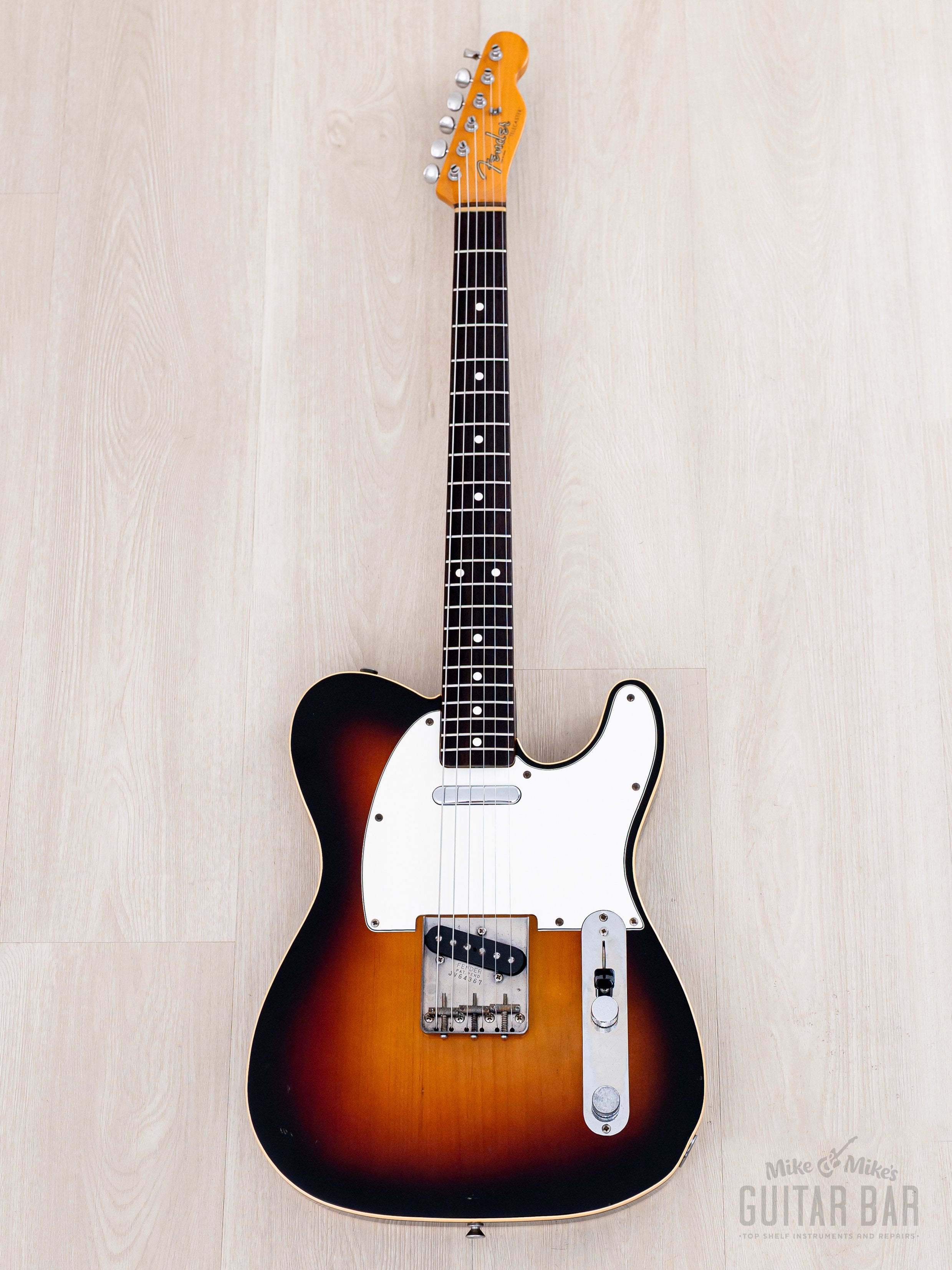 1983 Fender JV '62 Telecaster Custom TL62B-65 Sunburst w/ Case, Japan