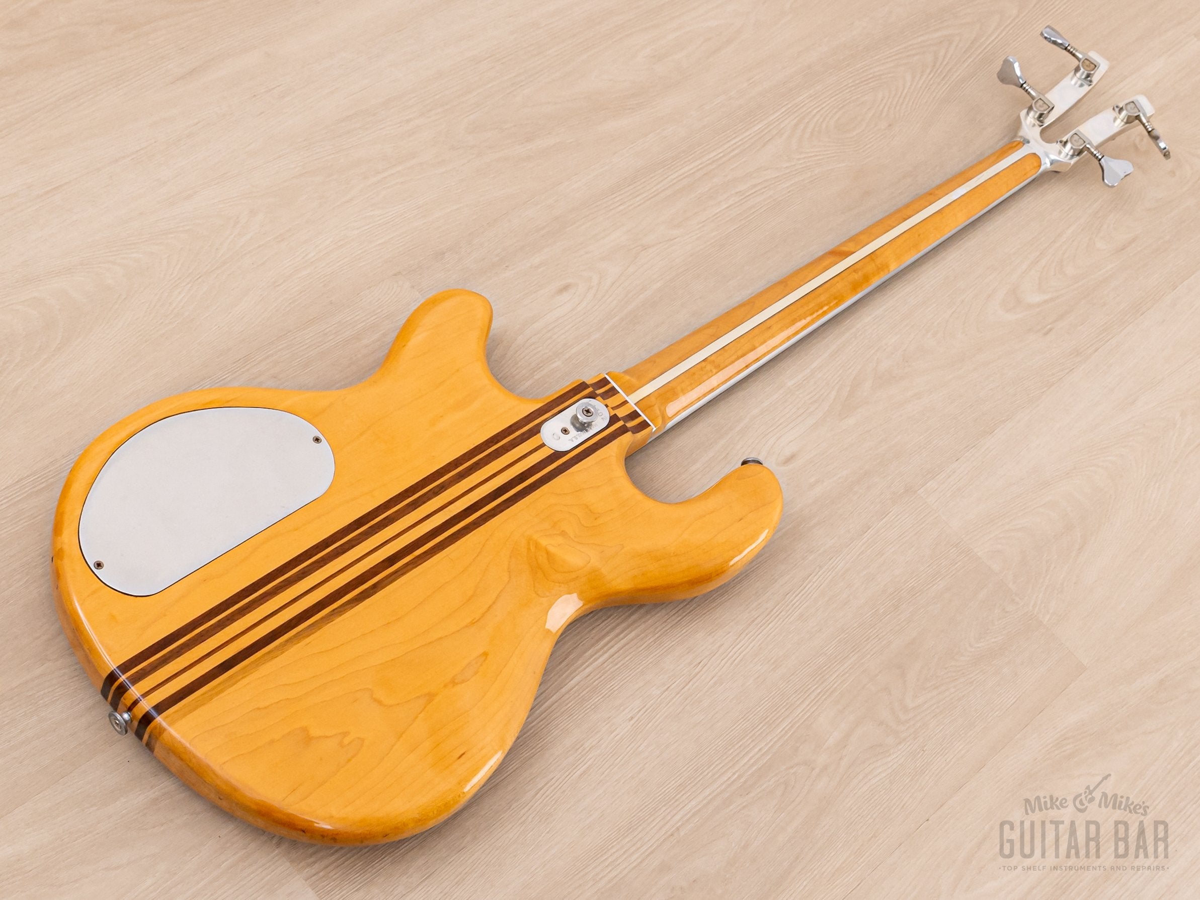 1979 Kramer DMZ 4000 Vintage Aluminum Neck Bass Natural w/ Case
