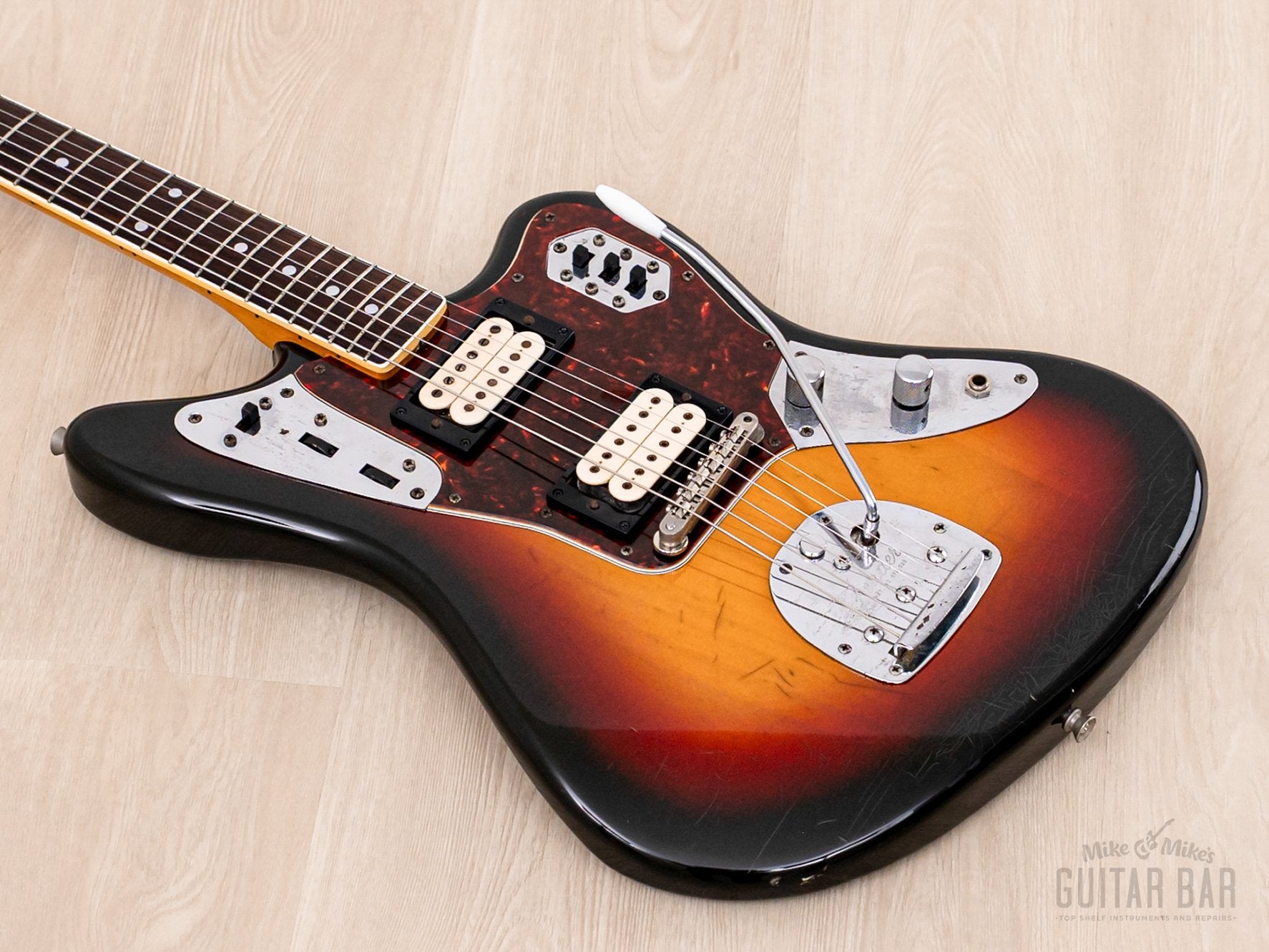 1999 Fender Jaguar HH Kurt Cobain HJG-66KC IV Ikebe Limited Model w/ USA Dimarzio Pickups, Japan CIJ