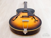 1956 Gibson ES-125 Sunburst - full front, low angle