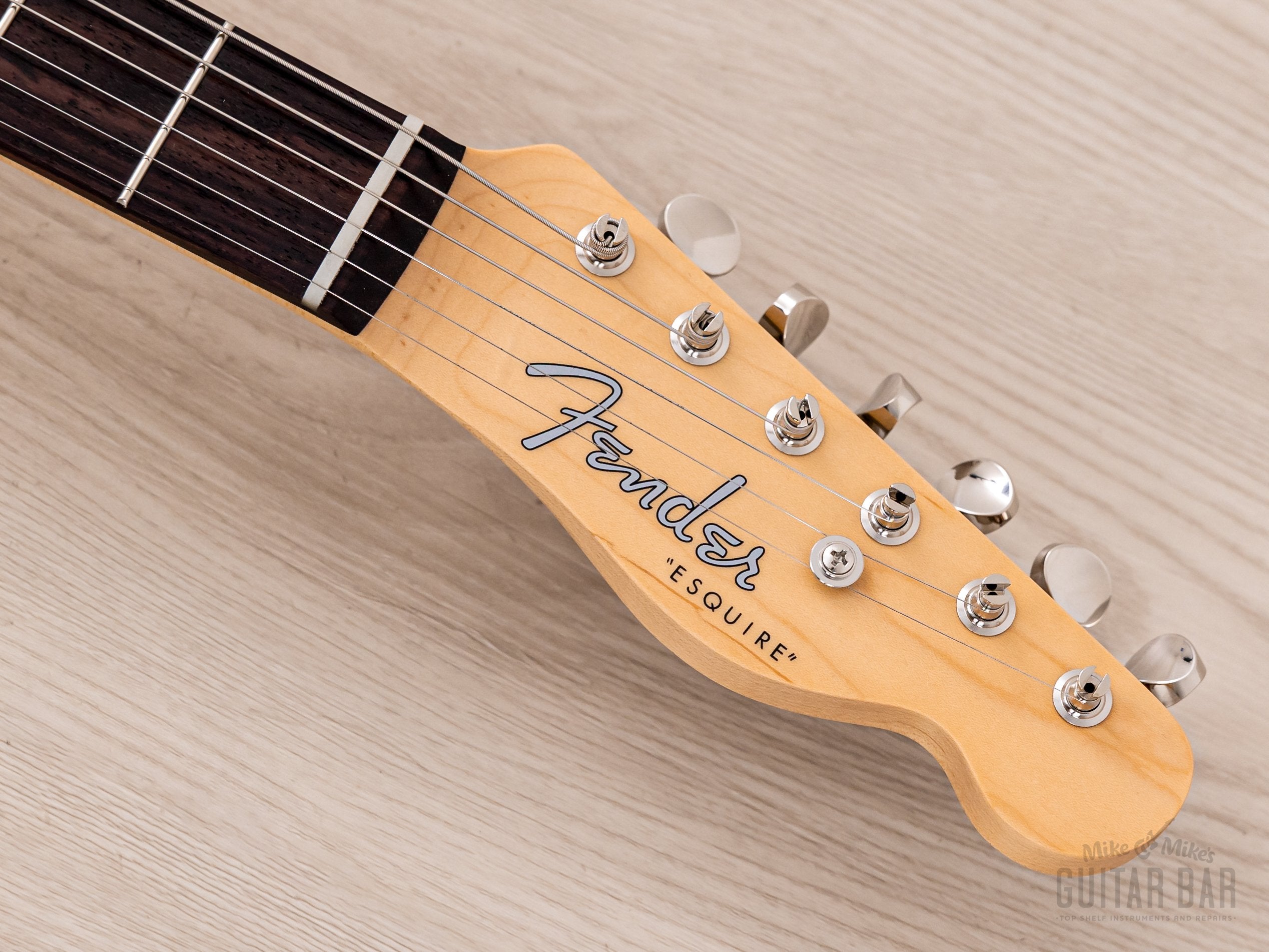 2024 Fender Japan Art Canvas Esquire Katsushika Hokusai Fuji, Mint w/