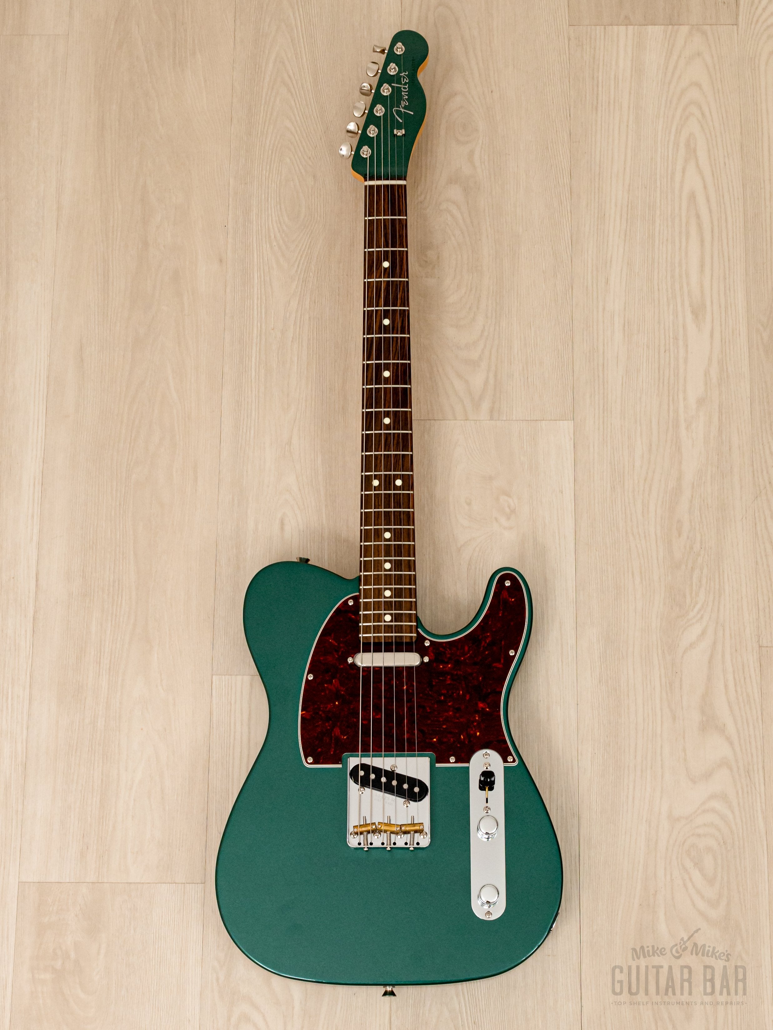 2023 Fender Hybrid II Telecaster FSR Sherwood Green w/ Headstock,  Near-Mint, Japan MIJ