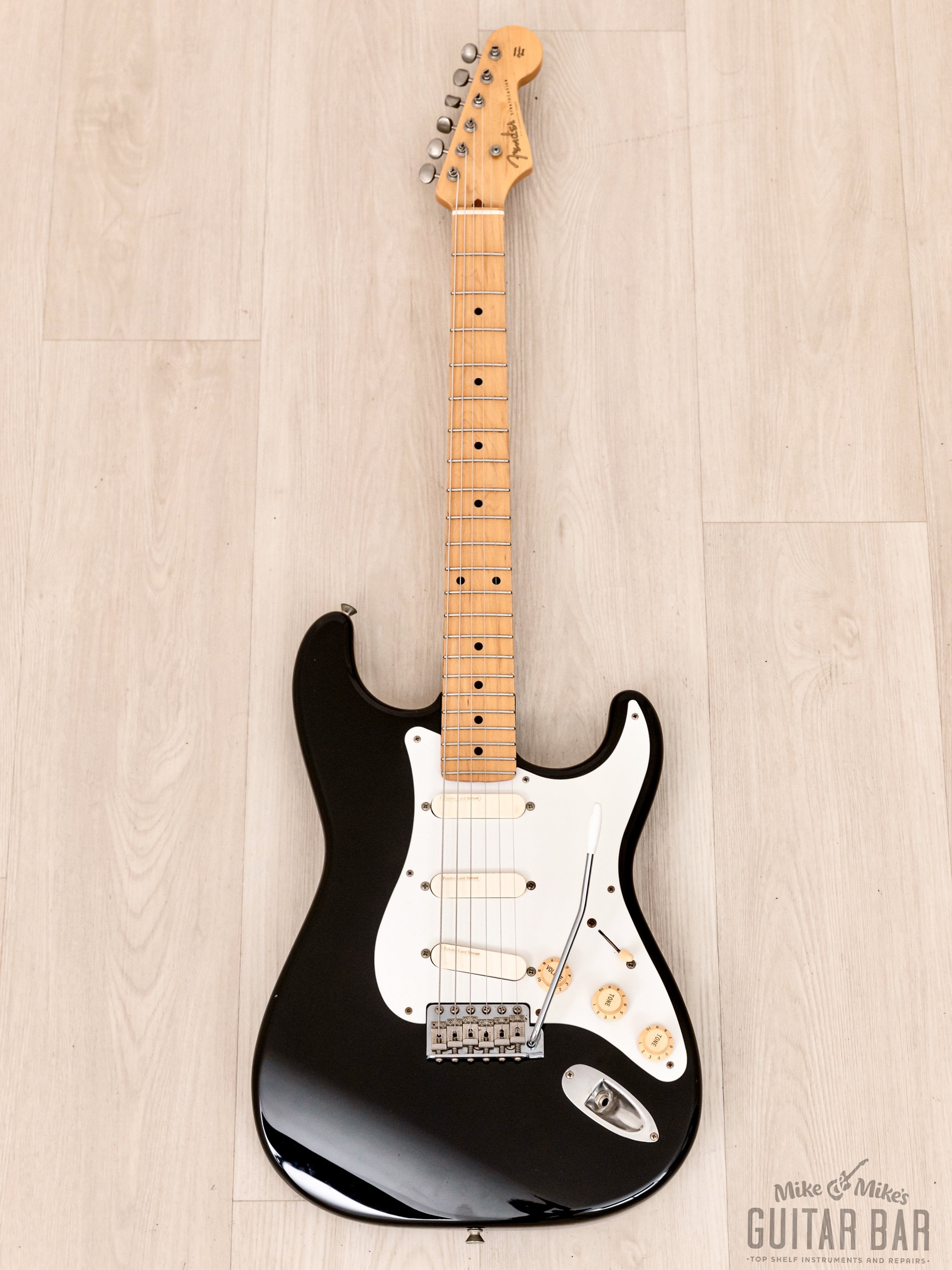1999 Fender Stratocaster '54 Vintage Reissue ST54-95LS Blackie Specs w