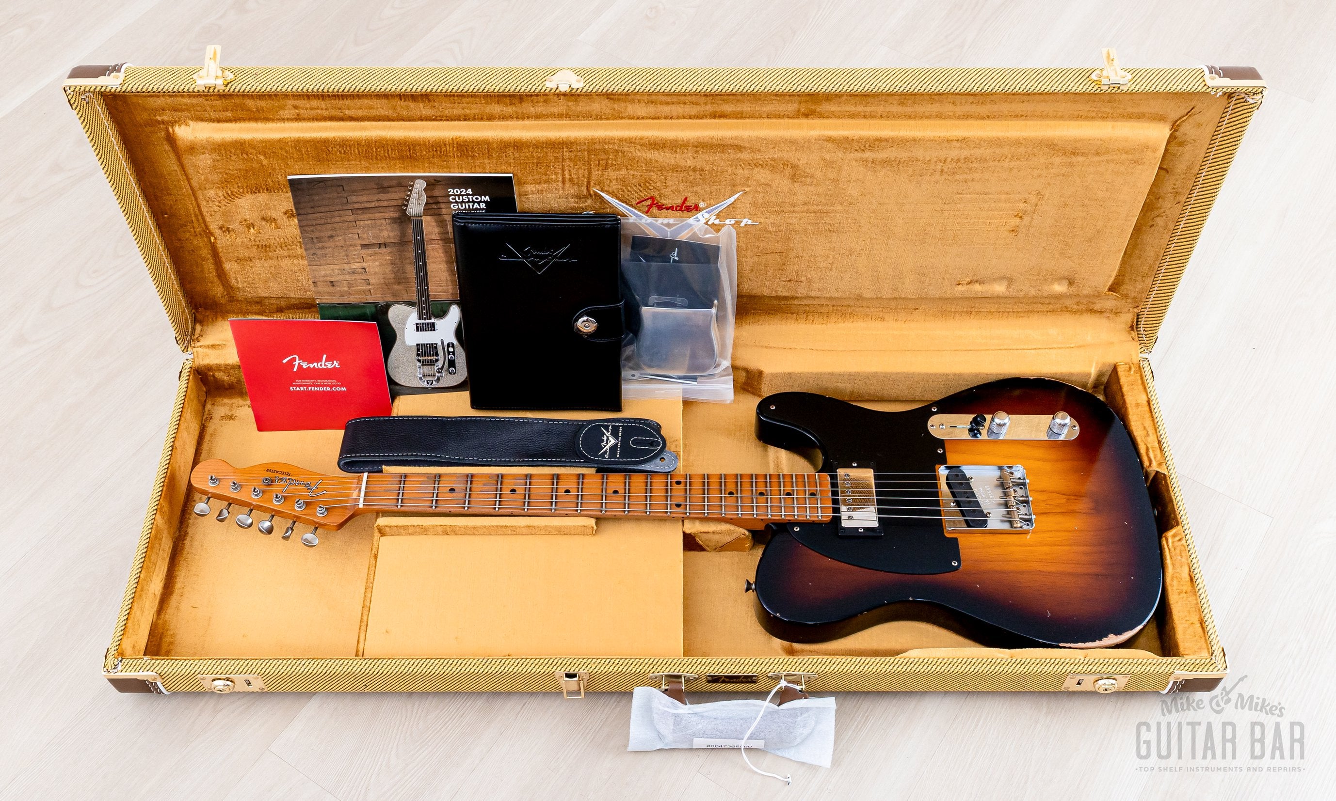 2024 Fender Custom Shop Limited Edition 1954 HS Telecaster Relic Sunbu