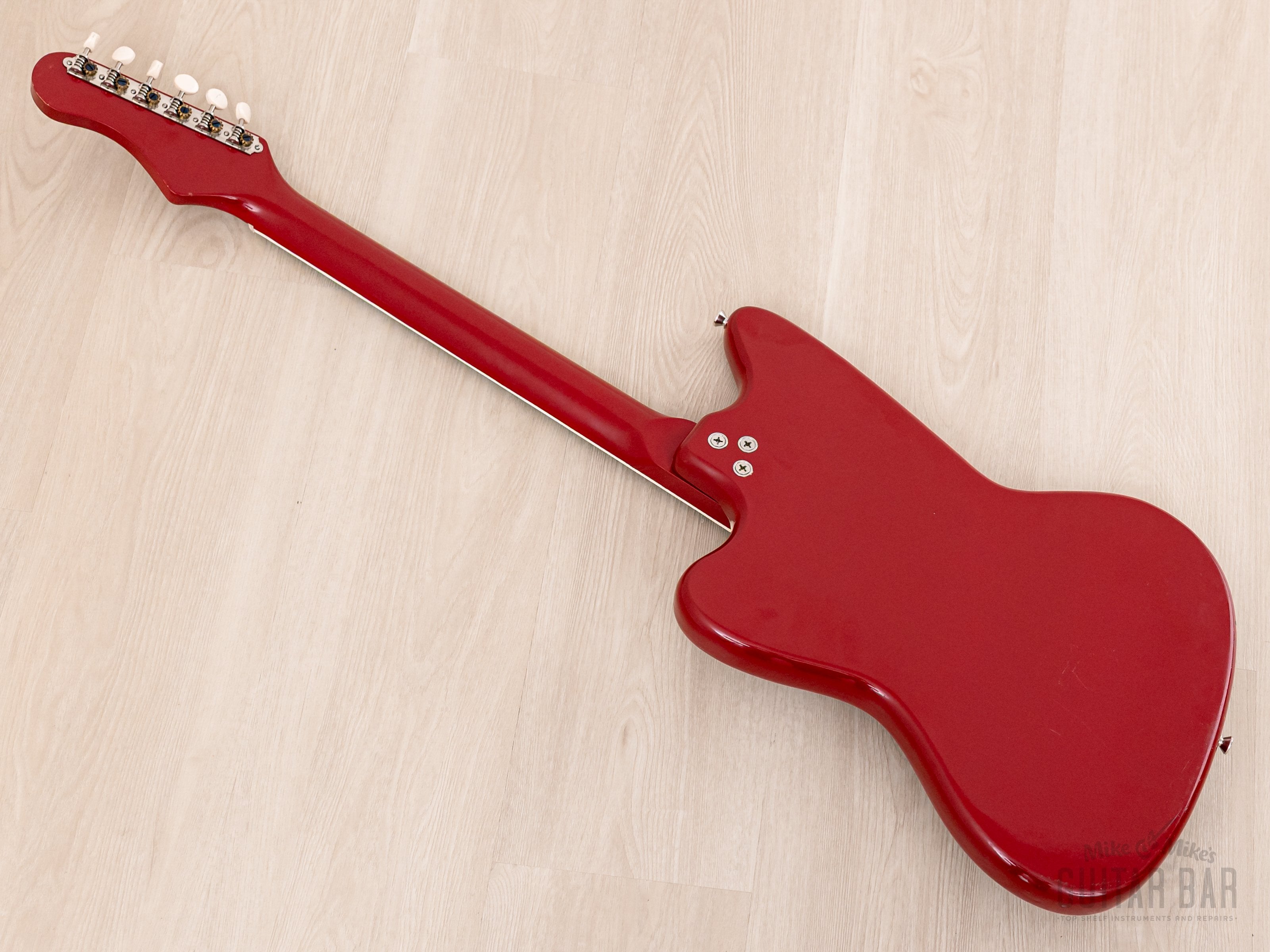 1967 Silvertone 1488 Silhouette Vintage Guitar DeArmond Red Foils, Harmony USA